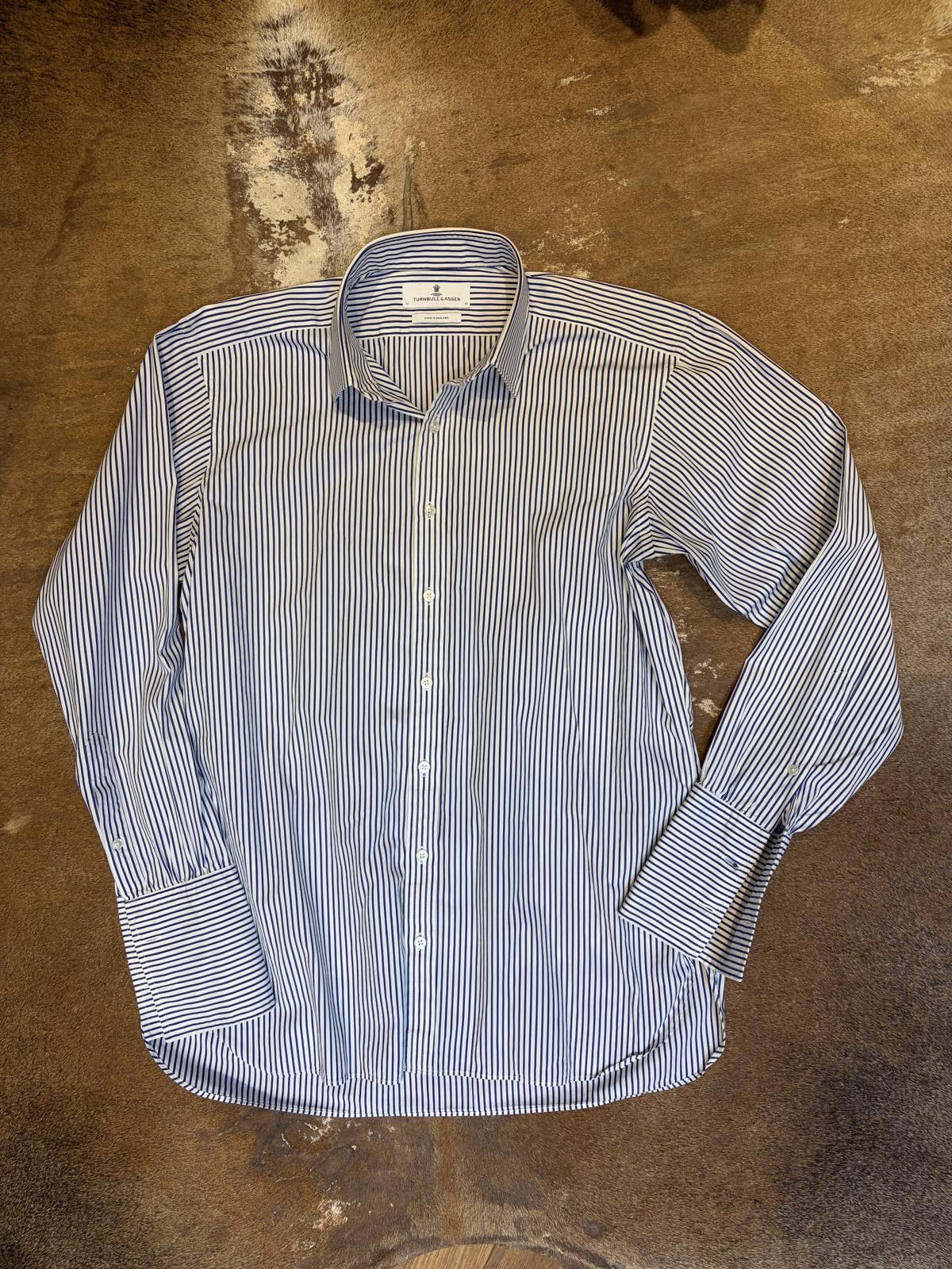 Turnbull & Asser Turnbull & Asser shirt Size US XL / EU 56 / 4 - 2 Thumbnail