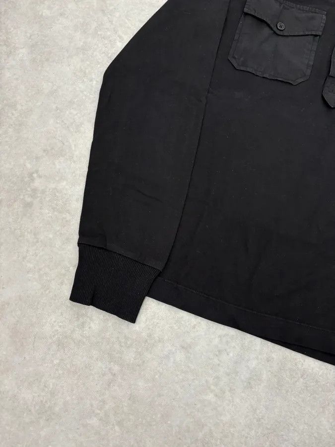 Dirk Bikkembergs 2010s Bikkembergs Black Cargo Polo Shirt Size US M / EU 48-50 / 2 - 7 Thumbnail