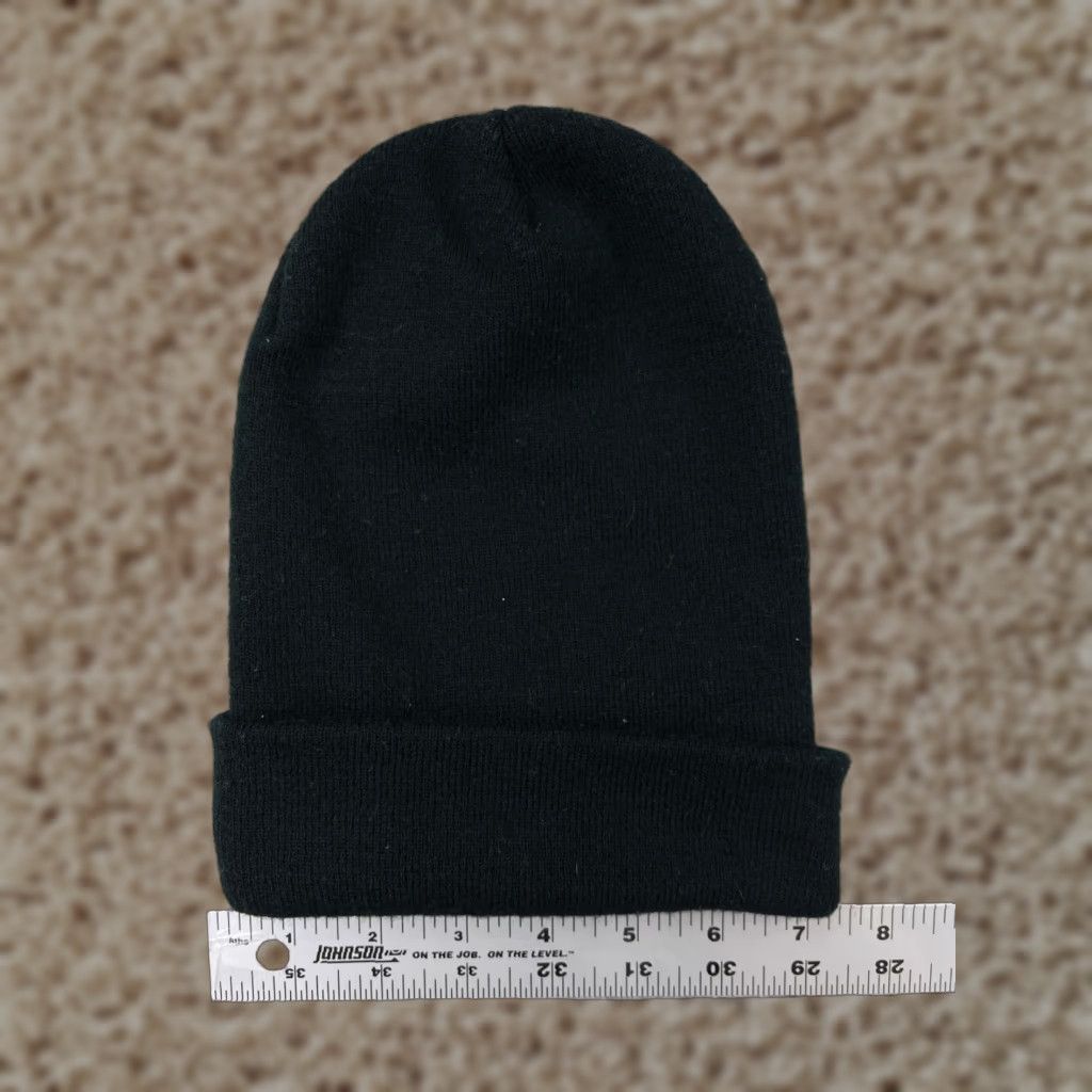 Vintage Waycaps Beanie Adult One Size Black Knit 100% Acrylic Winter Ski Outdoors Beanie Hats Unisex Adults Size ONE SIZE - 1 Thumbnail