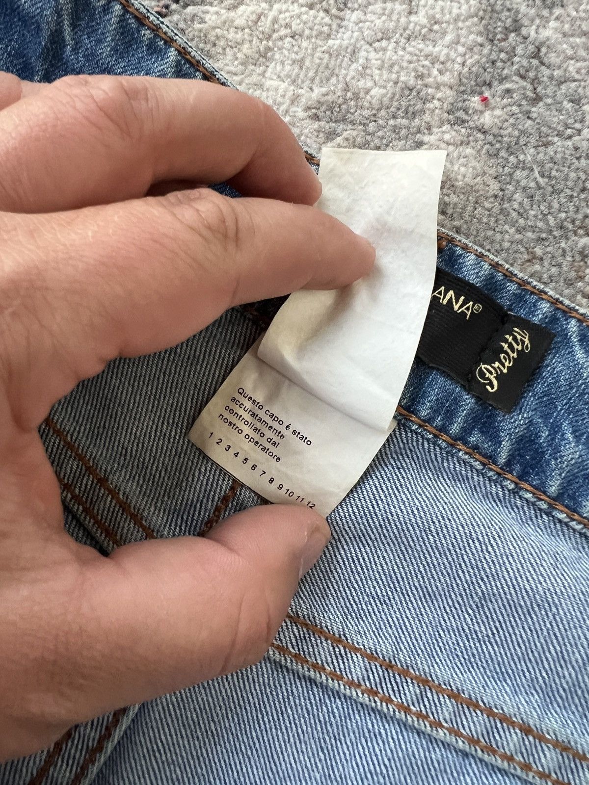 Dolce & Gabbana Dolce & Gabbana Denim Jeans Size 26" / US 2 / IT 38 - 6 Thumbnail