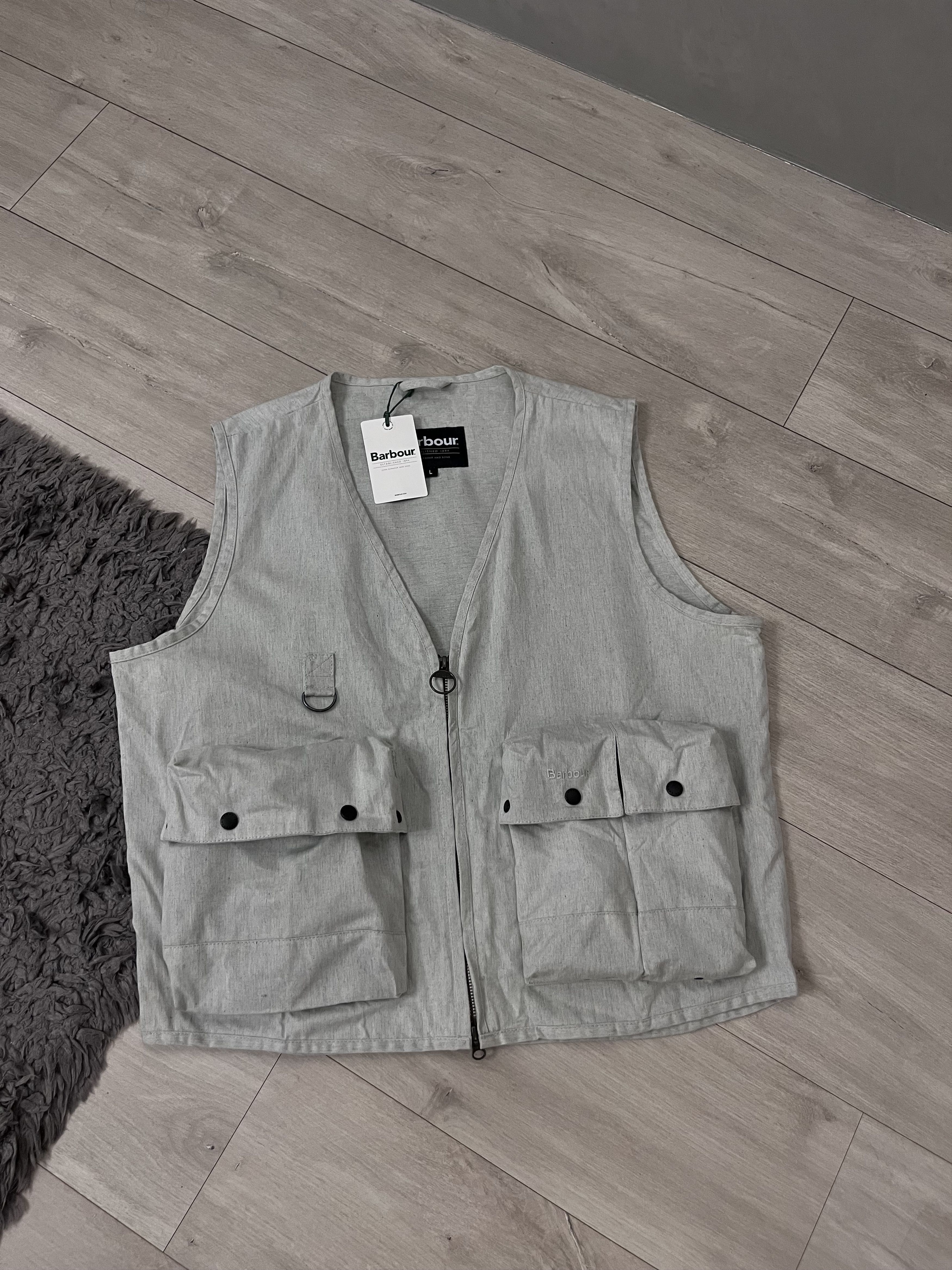 Barbour 🔥NWT Barbour Multipocket Modified Westmorland Vest Coat Size US L / EU 52-54 / 3 - 2 Thumbnail