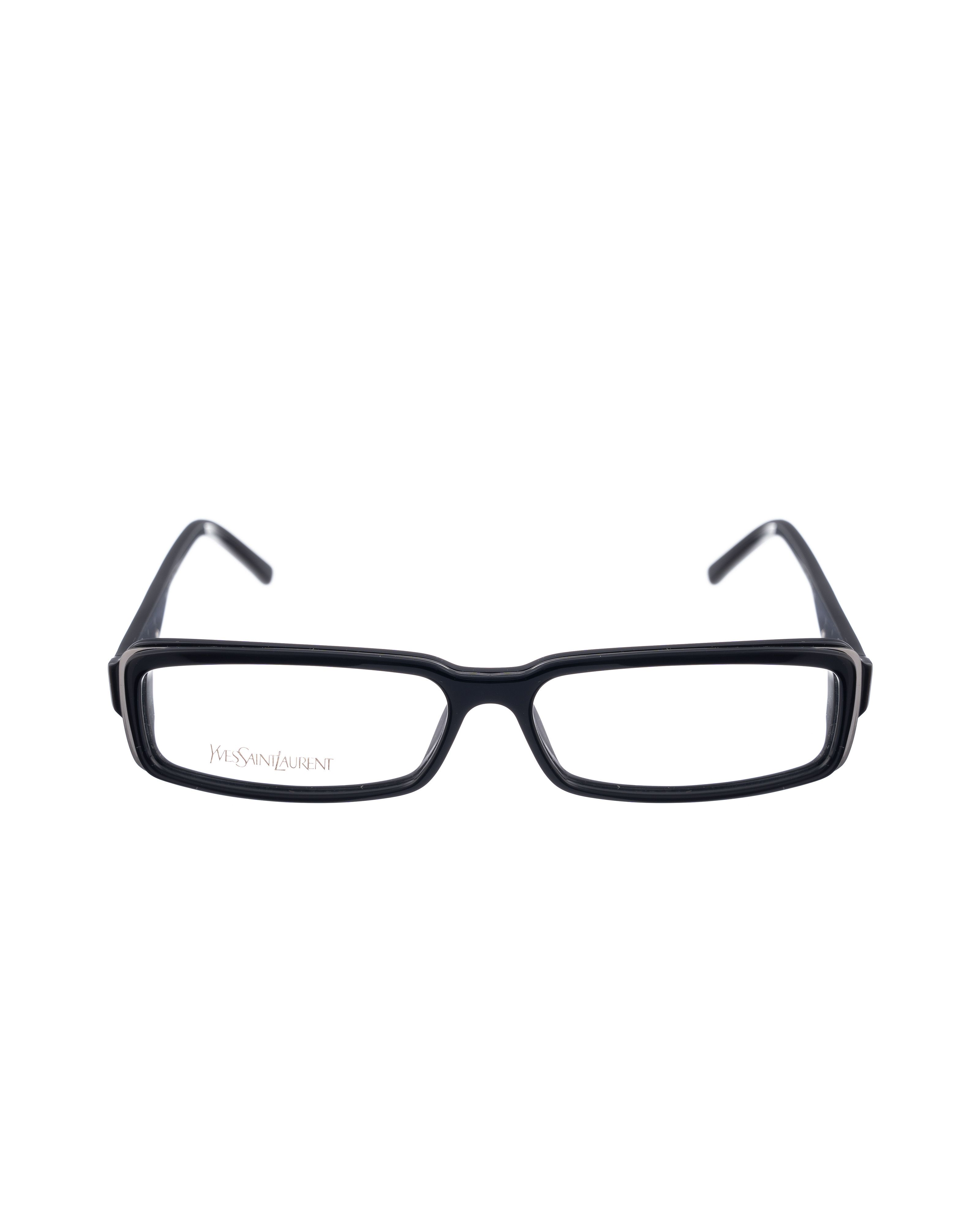 Yves Saint Laurent Yves Saint Laurent 00s Black Glasses with Metallic Elements Size ONE SIZE - 2 Thumbnail