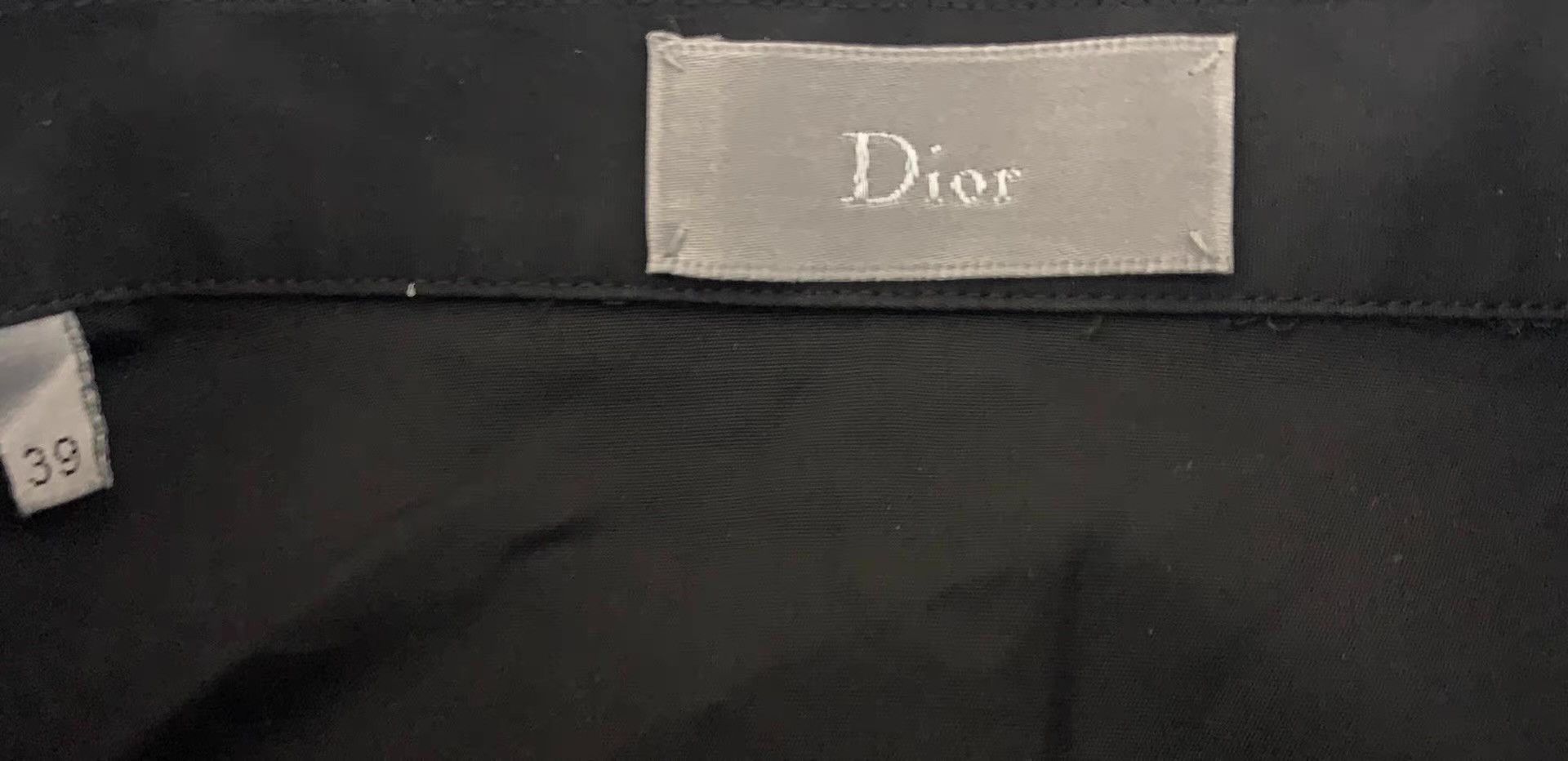 Dior Dior Homme 17SS Black Chest O-Ring Shirt Q12 Size US L / EU 52-54 / 3 - 3 Thumbnail