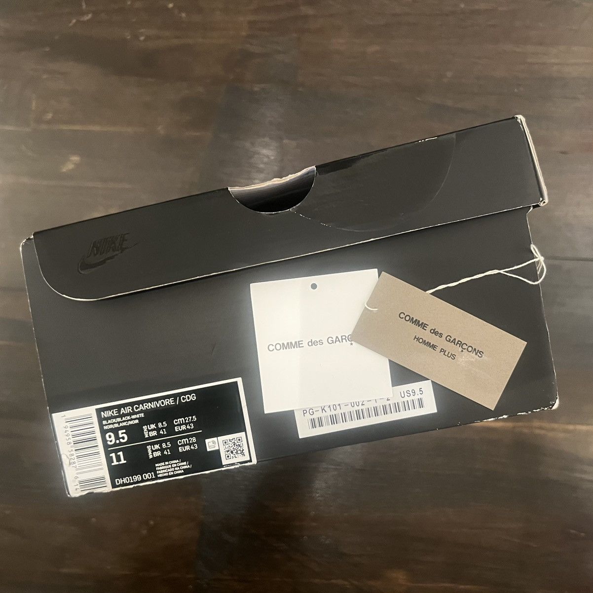 Comme des Garcons × Nike Comme des Garçons Homme Plus x Air Carnivore Size US 9.5 / EU 42-43 - 6 Thumbnail