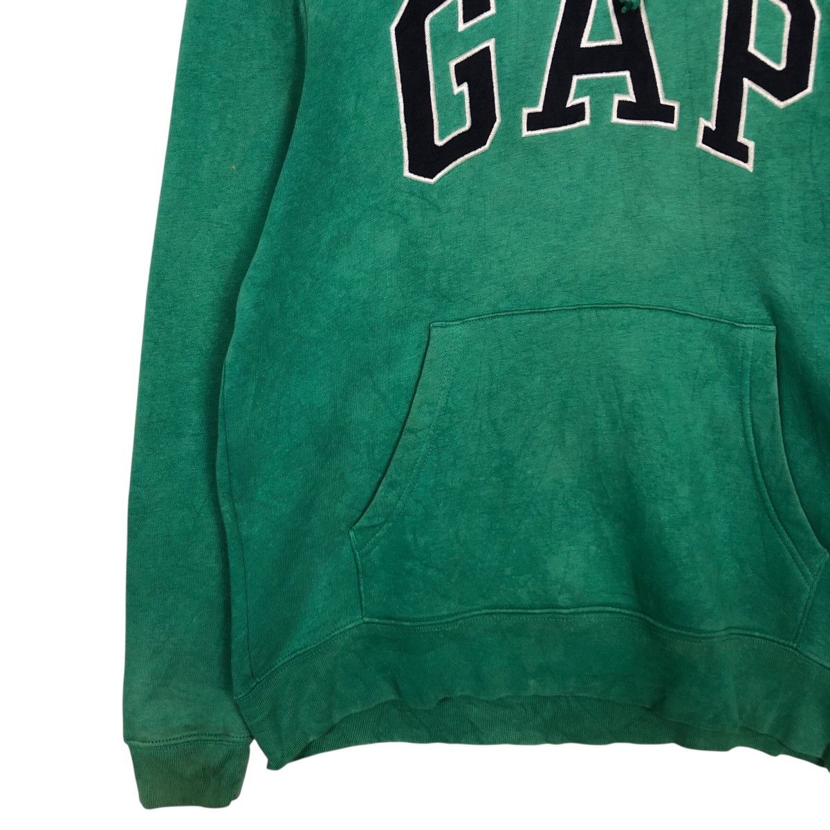 Gap 📌Rich Green Gap Hoodie Pull Over Spell Out Big Logo Size US S / EU 44-46 / 1 - 5 Thumbnail