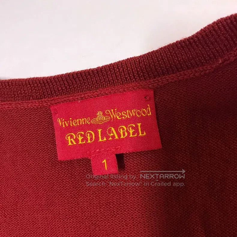 Vivienne Westwood Vivienne Westwood Large colorful planet embroidery red kni Size S / US 4 / IT 40 - 4 Thumbnail
