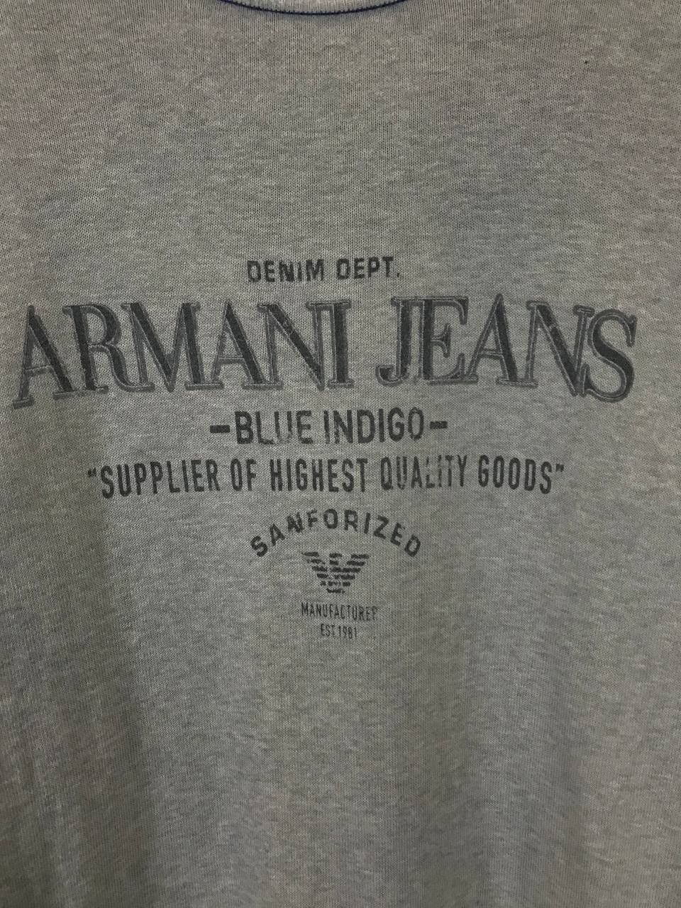 Armani Armani Jeans designer big logo sweatshirt Size US XL / EU 56 / 4 - 3 Thumbnail
