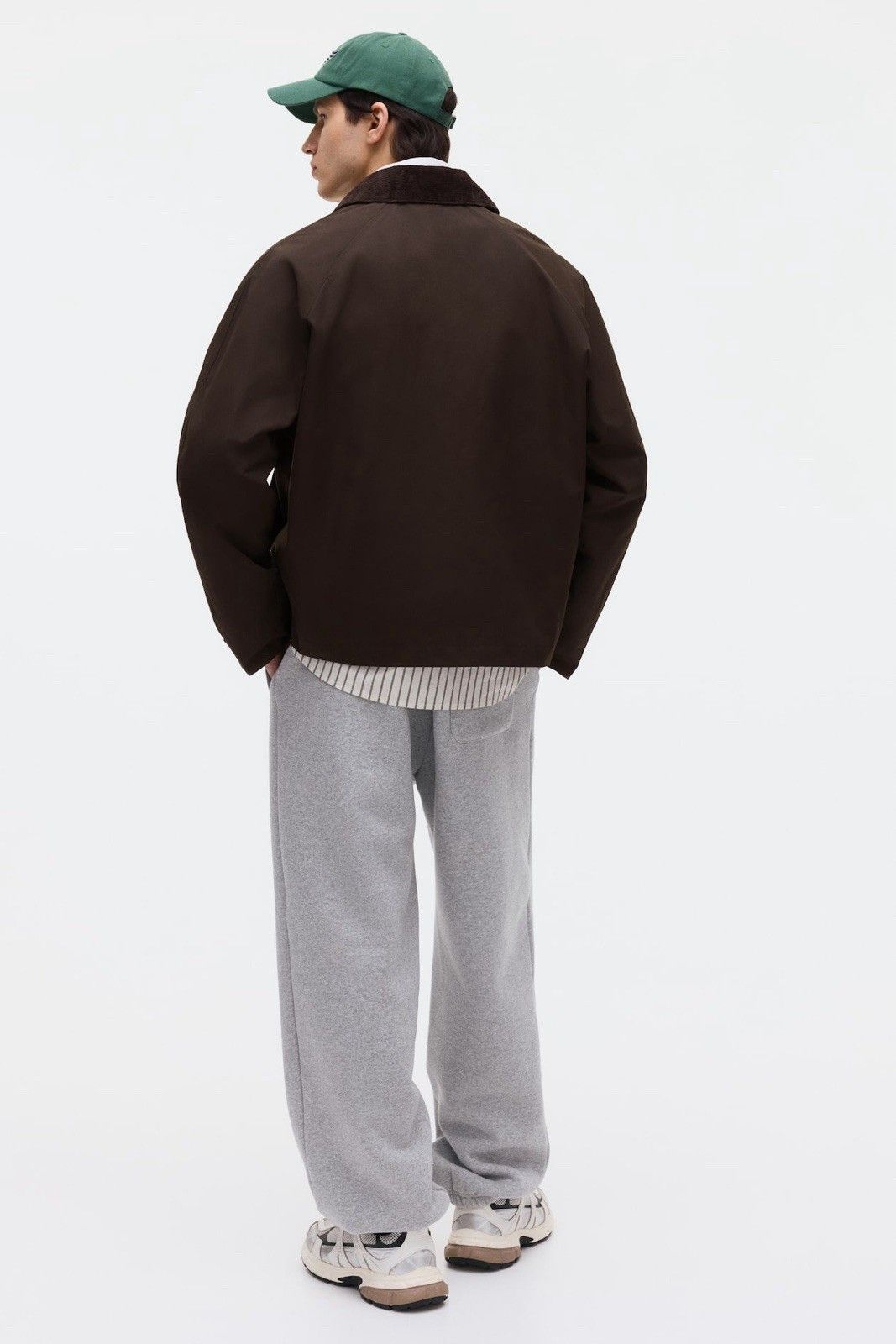 H&M H&M Waxed Wax Transport Casual Jacket Relaxed Fit Size US XL / EU 56 / 4 - 2 Thumbnail