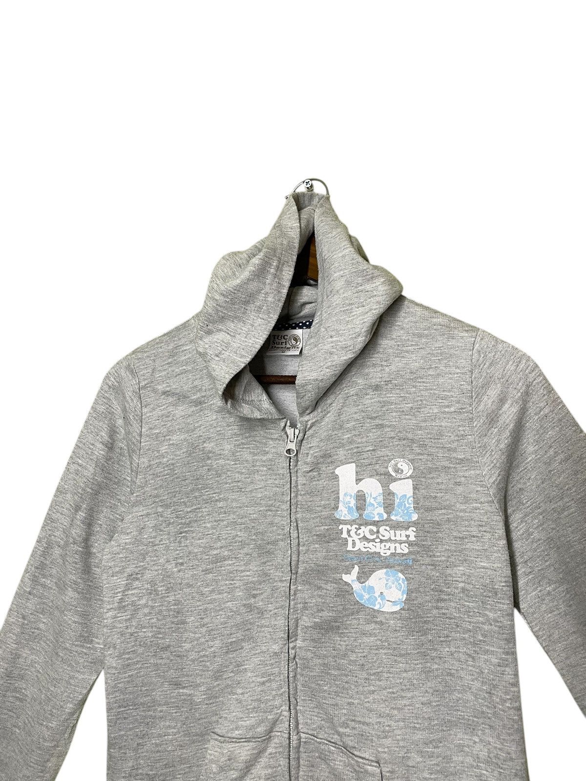 Other T&c surf design hoodie fully zipper small logo printed Size US XS / EU 42 / 0 - 4 Thumbnail