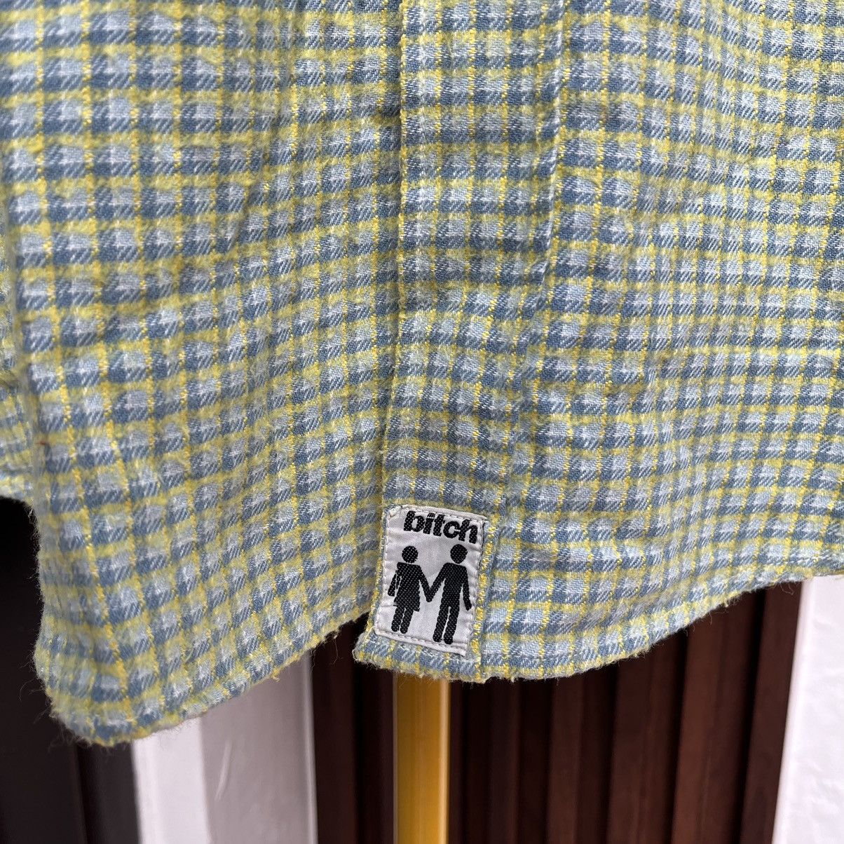 Girl Skateboards × Vintage ICONIC LOGO BITCH SKATEBOARDS Double Pocket Shirt Size US L / EU 52-54 / 3 - 5 Thumbnail