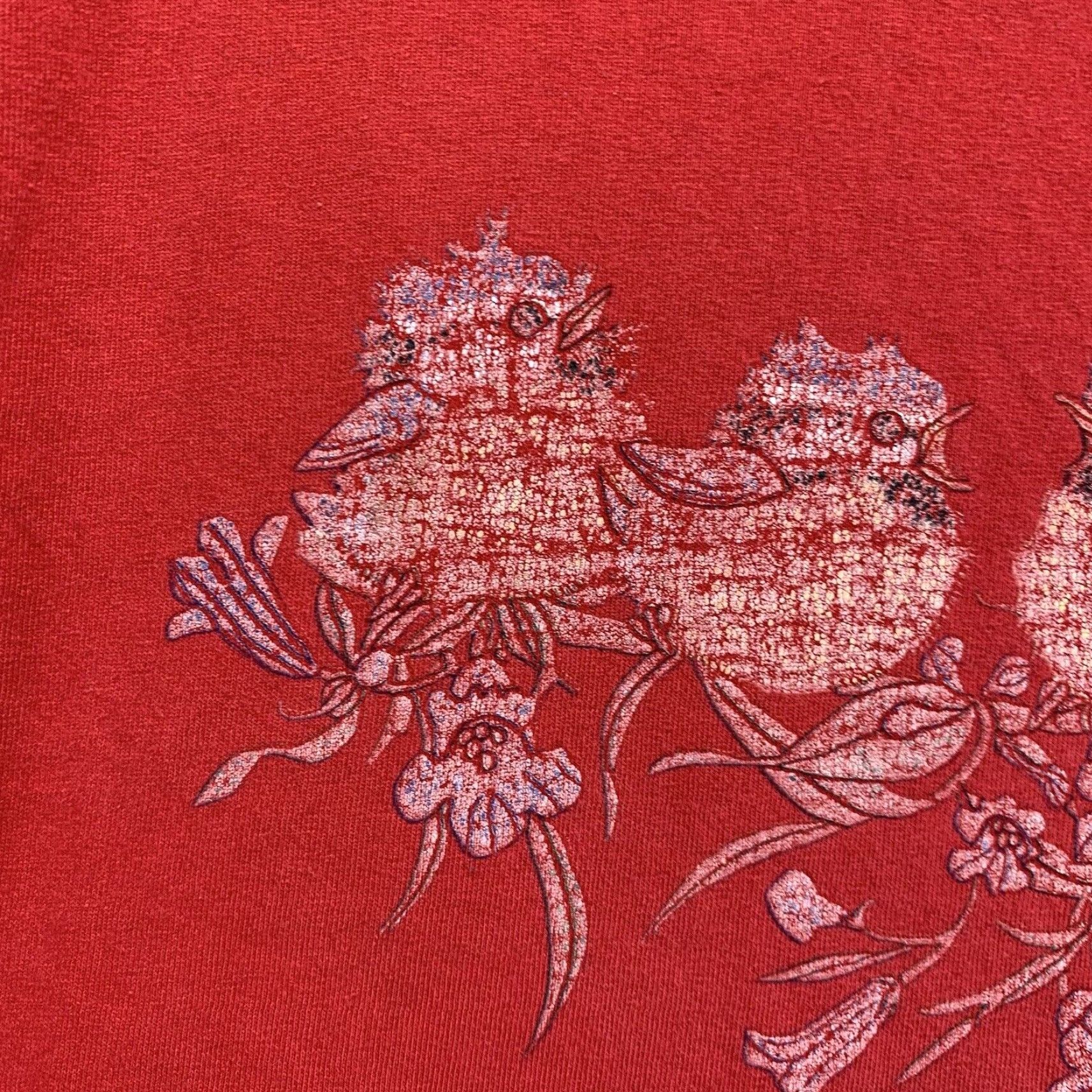 Vintage VINTAGE South Dakota T-Shirt Unisex Adults 2XL Red Bird Graphic Print Cottagecore 90s Size US XXL / EU 58 / 5 - 4 Thumbnail