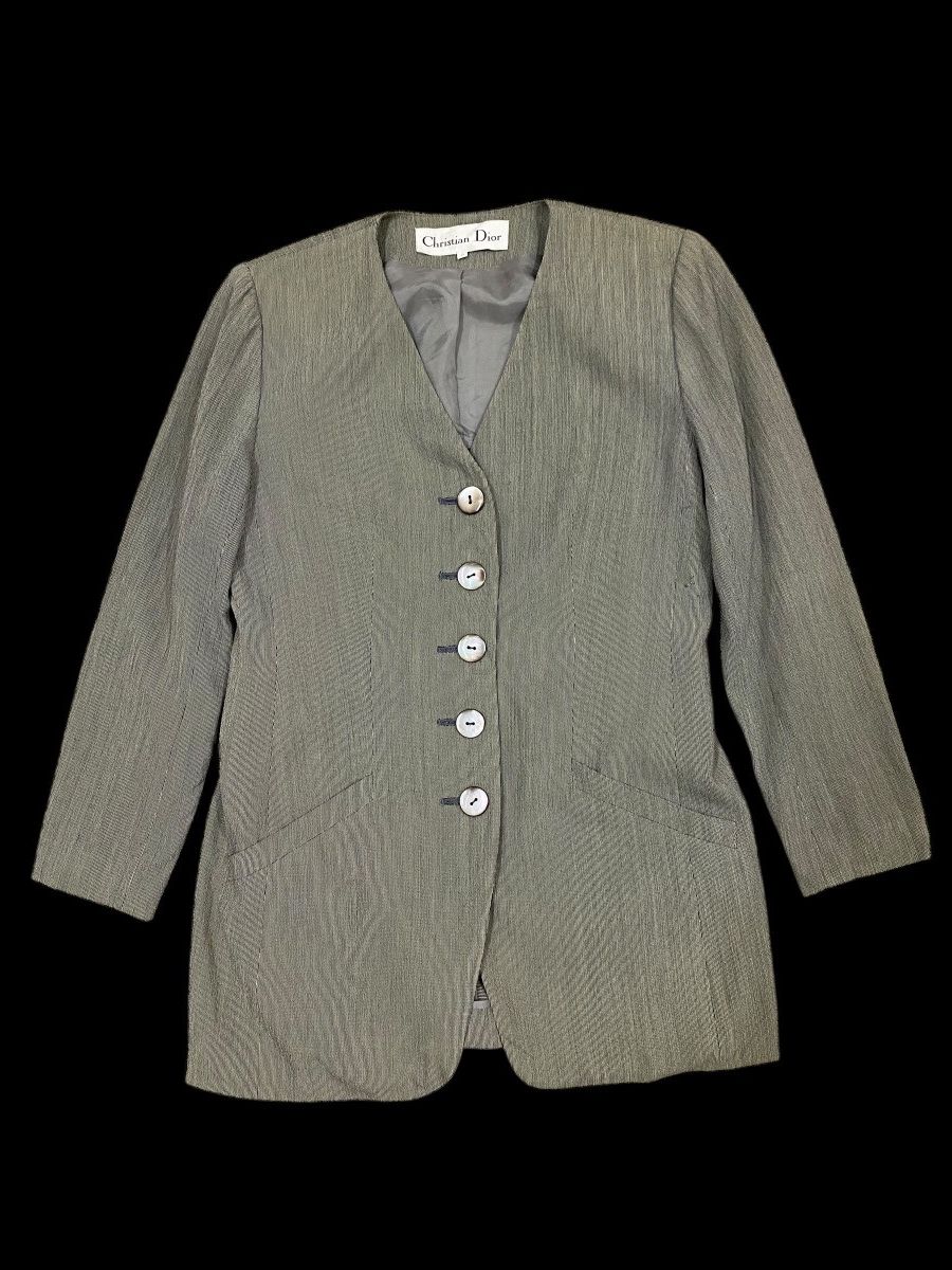 Christian Dior Monsieur Vtg Christian Dior Blazer Size S / US 4 / IT 40 - 1 Thumbnail