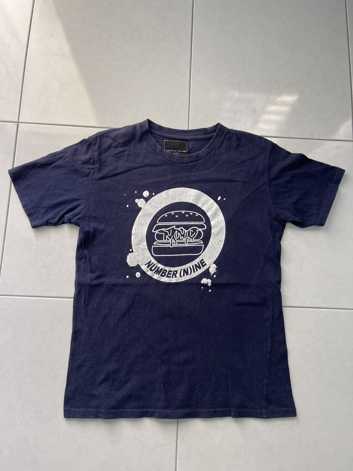 Number (N)ine VINTAGE NUMBER (N)INE HAMBURGER TEE VERY RARE Size US M / EU 48-50 / 2 - 1 Thumbnail