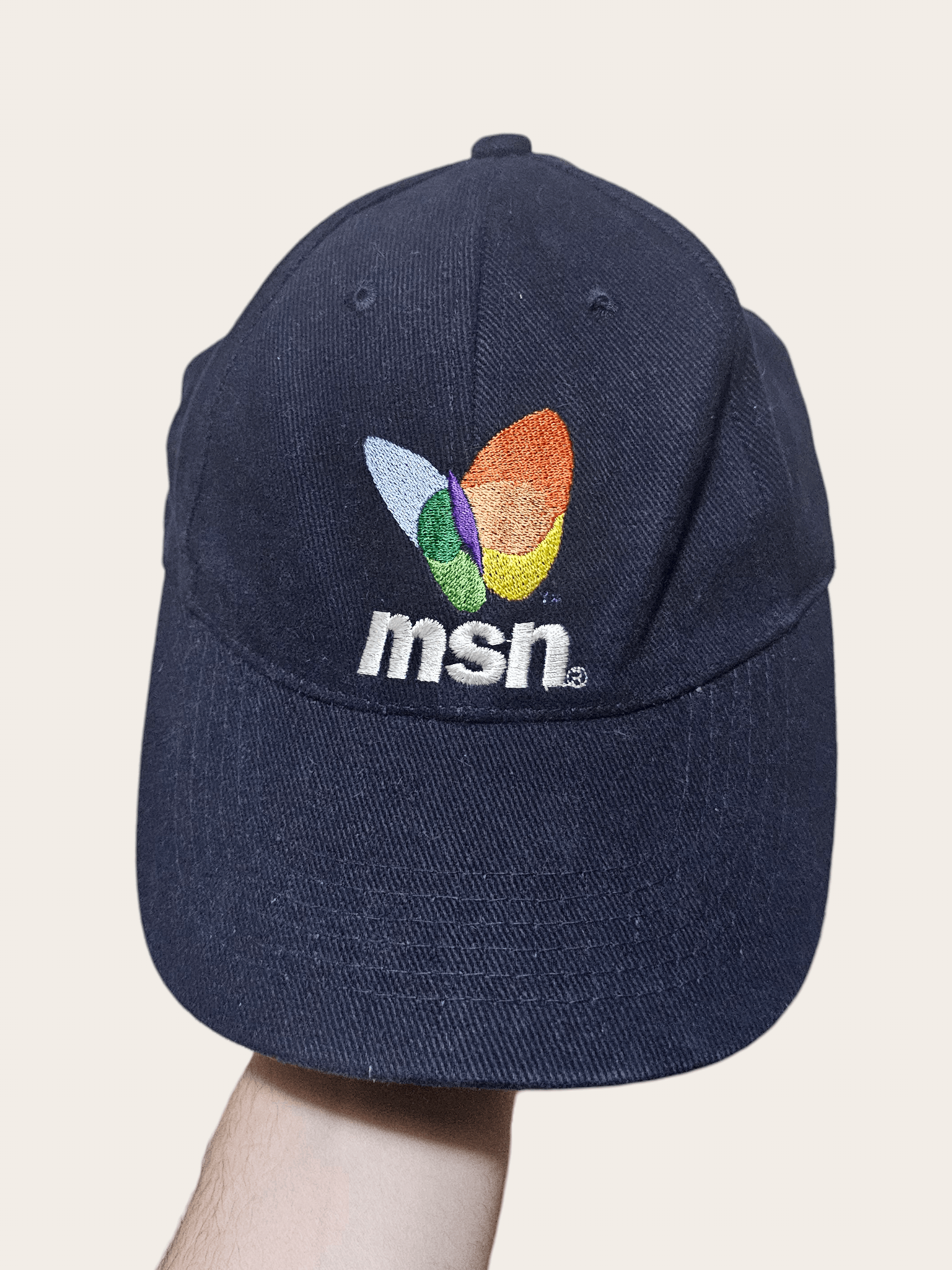 Microsoft msn Messenger Microsoft Vintage Hat Size ONE SIZE - 2 Thumbnail