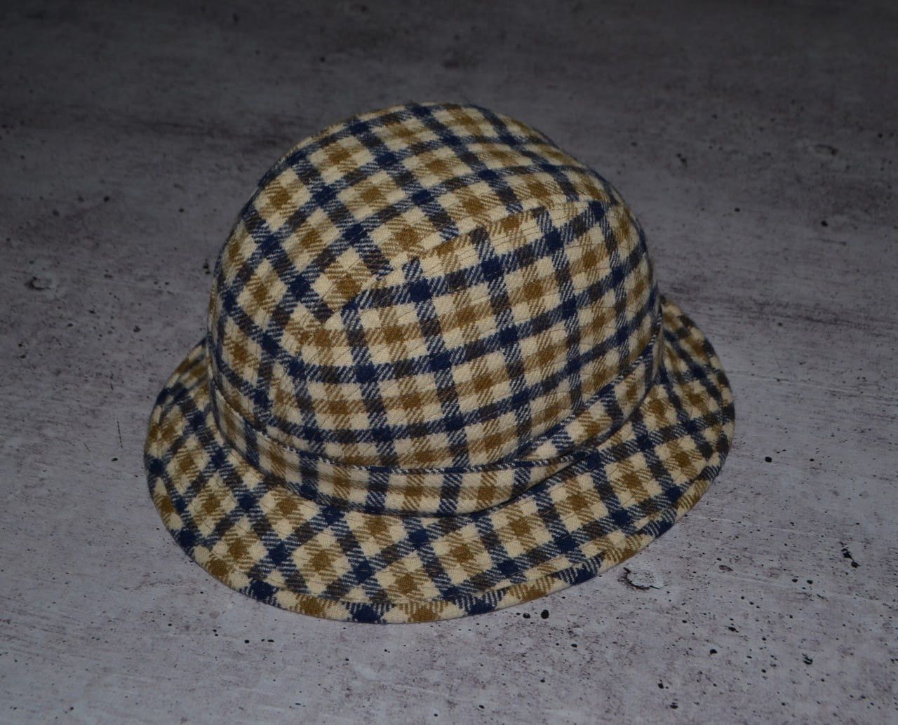 Aquascutum × Vintage AQUASCUTUM LONDON HOUSE CHECK TRILBY STYLE VINTAGE HAT Size ONE SIZE - 1 Thumbnail