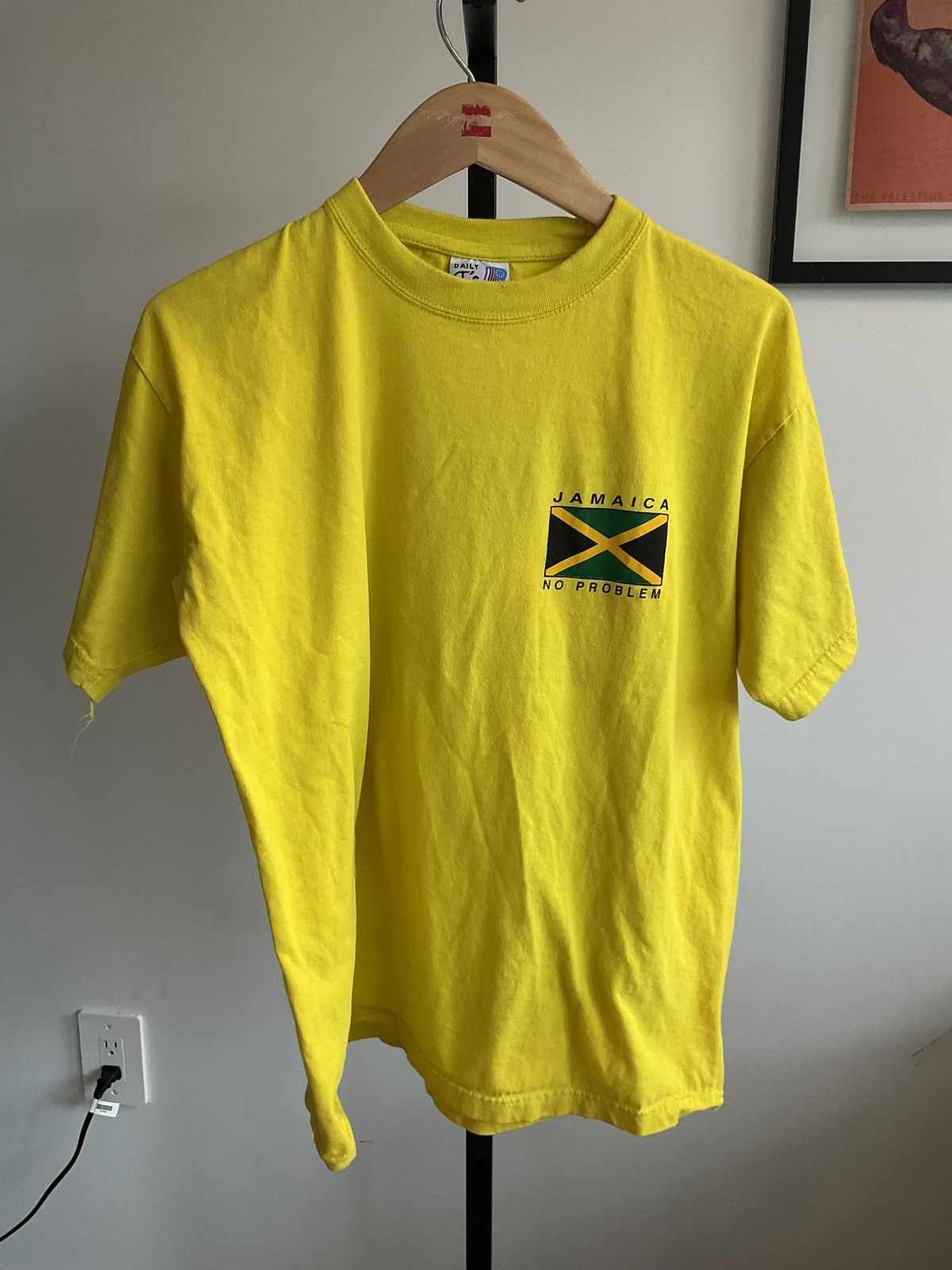 Vintage Vintage 90s Jamaica No Problem Souvenir T Shirt Size US L / EU 52-54 / 3 - 2 Thumbnail