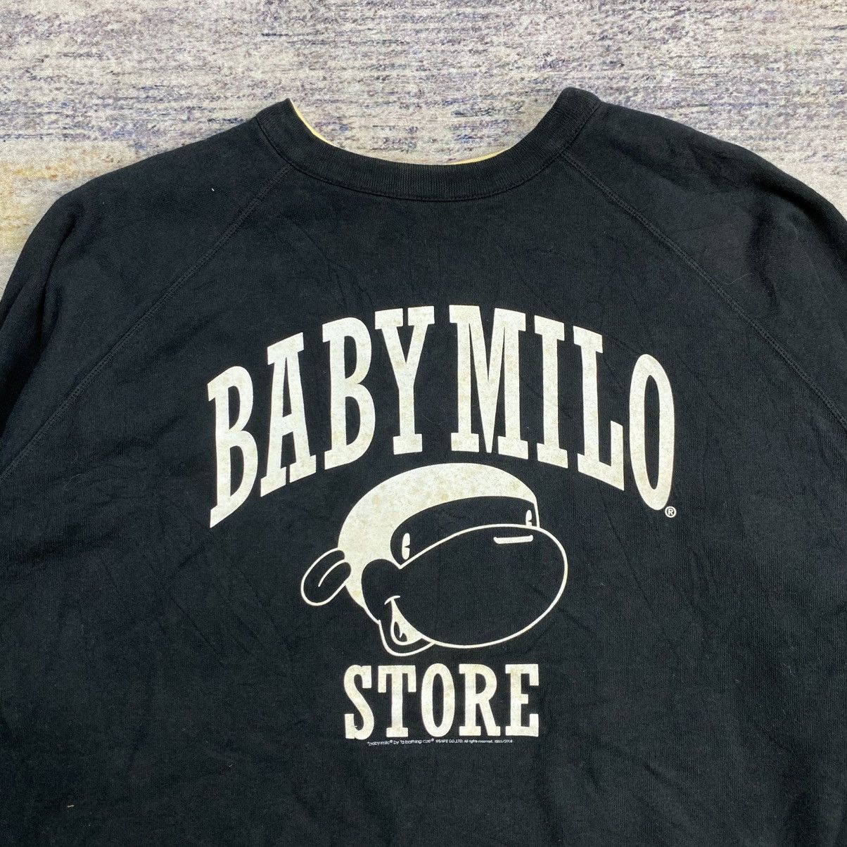 Bape × Nigo Rare Bape x baby milo camouflage reversible sweatshirt Size US L / EU 52-54 / 3 - 6 Thumbnail