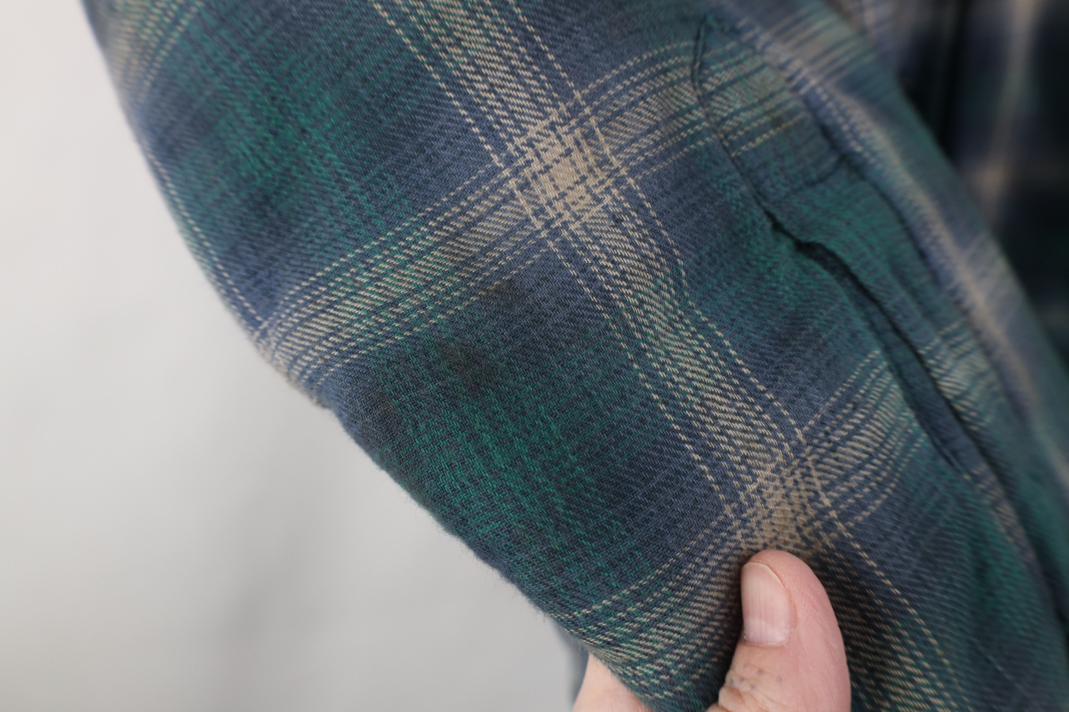 Vintage Vintage 90s Streetwear Quilted Flannel Shirt Jacket Plaid Size US XXL / EU 58 / 5 - 8 Thumbnail