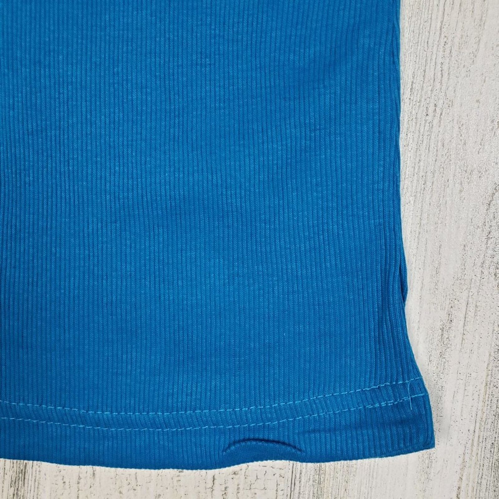 Other NWOT Point Sportswear Teal Blue Racerback Tank Top Large Size L / US 10 / IT 46 - 10 Thumbnail