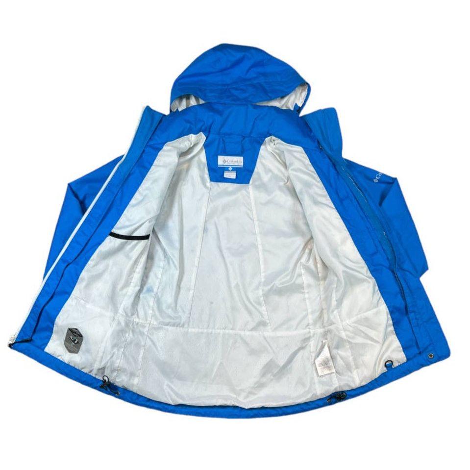 Columbia Columbia Hooded Blue/White Jacket Puffer | Size XS Size XS / US 0-2 / IT 36-38 - 3 Thumbnail