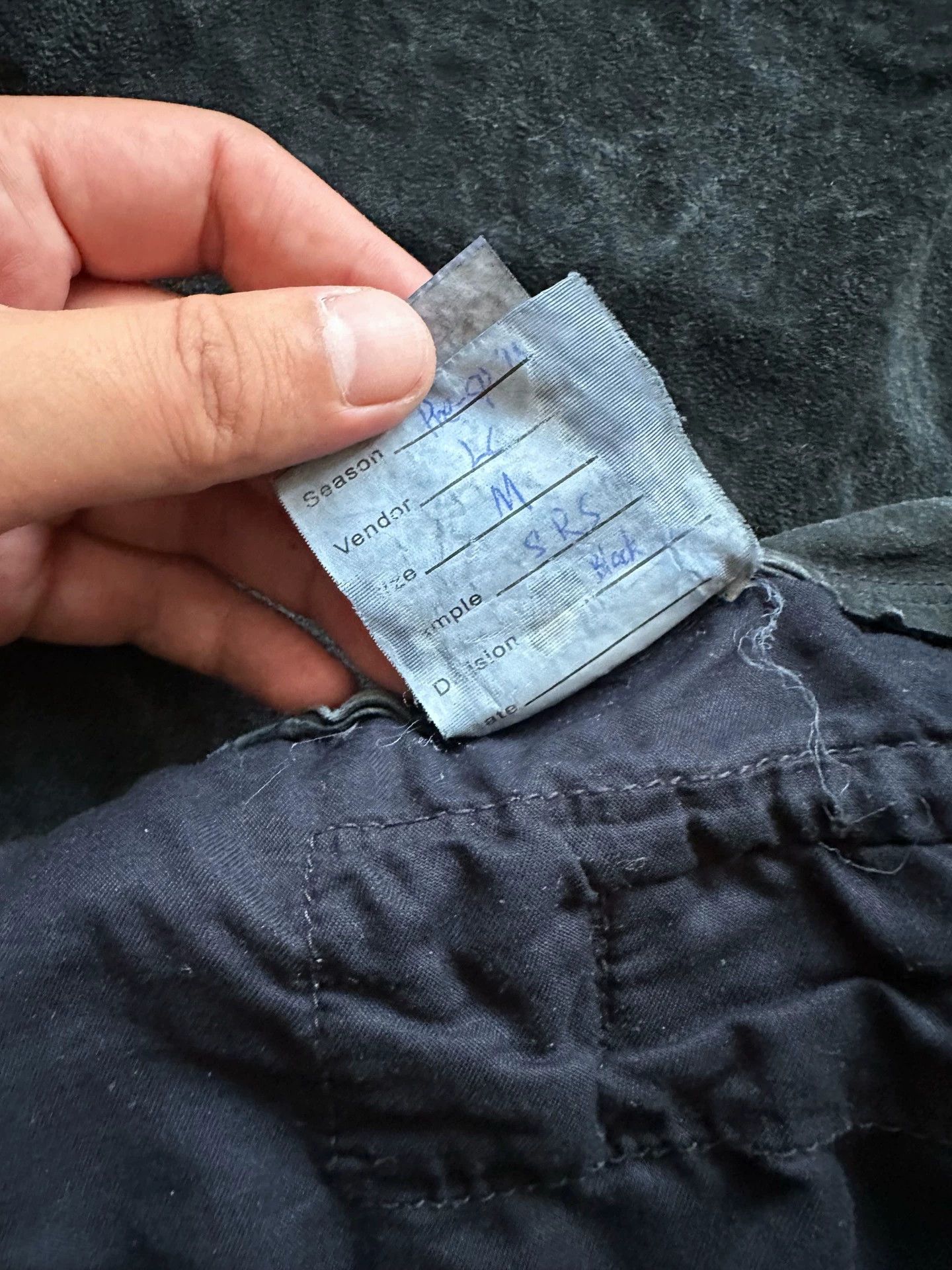 RRL Ralph Lauren RRL Black Label Distressed Straight Zipper Moto Jacket Size US M / EU 48-50 / 2 - 7 Thumbnail