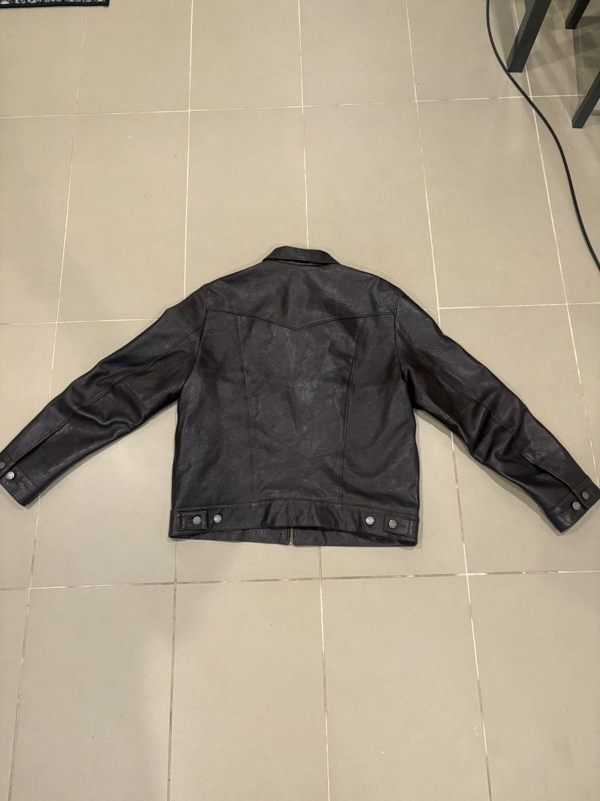 Nudie Jeans Nudie Jeans Joppe Western Leather Jacket Size US M / EU 48-50 / 2 - 7 Thumbnail