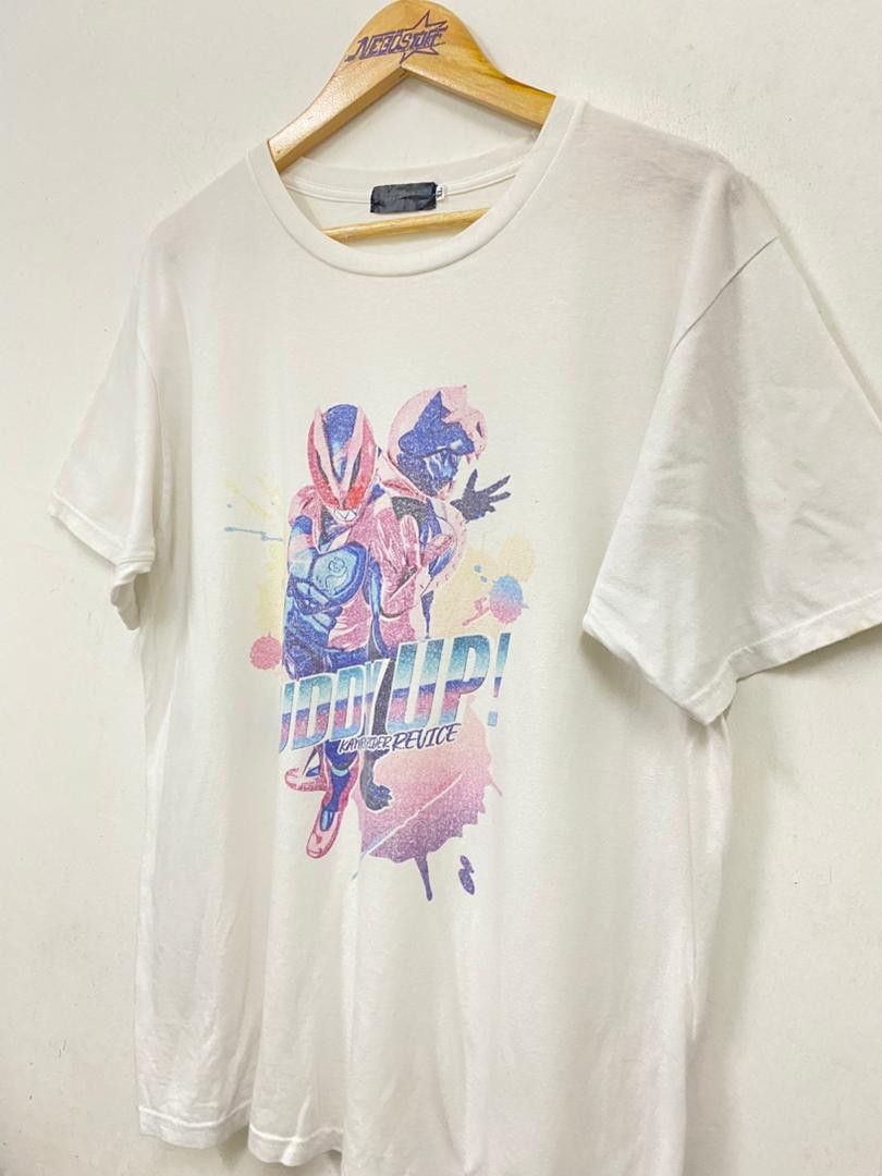 Japanese Brand KAMEN RIDER REVICE movie promo t shirt Size US XL / EU 56 / 4 - 4 Thumbnail