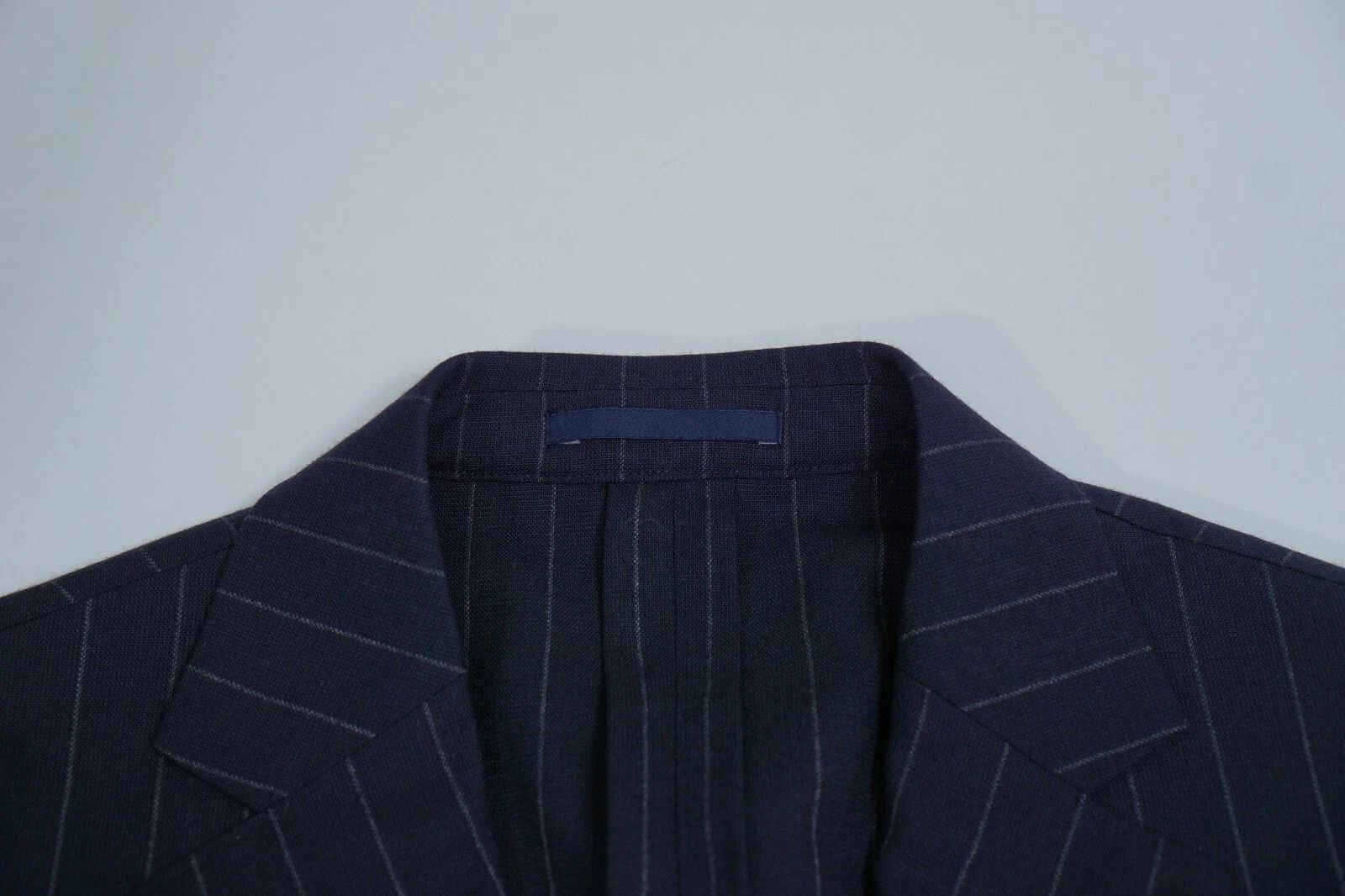 Suitsupply Men Suitsupply Blazer Havana Traveller Navy Blue Wool US40 Size 40R - 3 Thumbnail