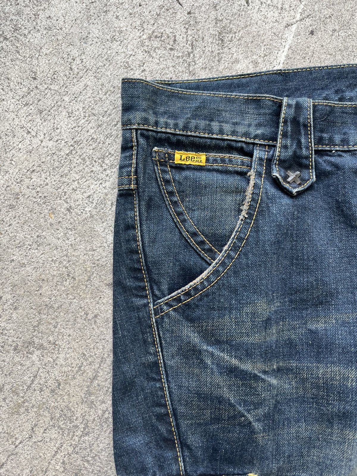 If Six Was Nine × Lee 🔥RARE DISTRESSED FLARE JEANS IF SIX WAS NINE STYLE / LEE Size US 36 / EU 52 - 6 Thumbnail