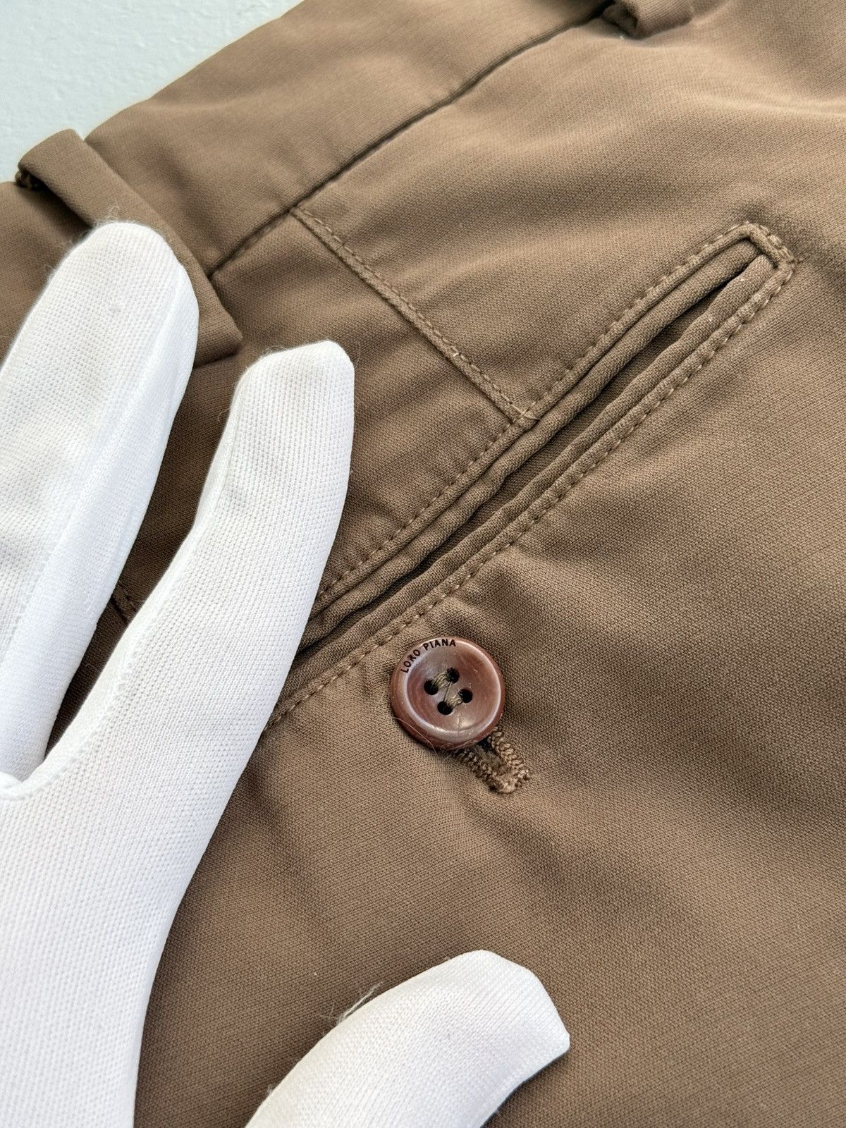 Loro Piana Loro Piana Trousers Pants Size 48 Cotton Made In Italy Size US 32 / EU 48 - 7 Thumbnail