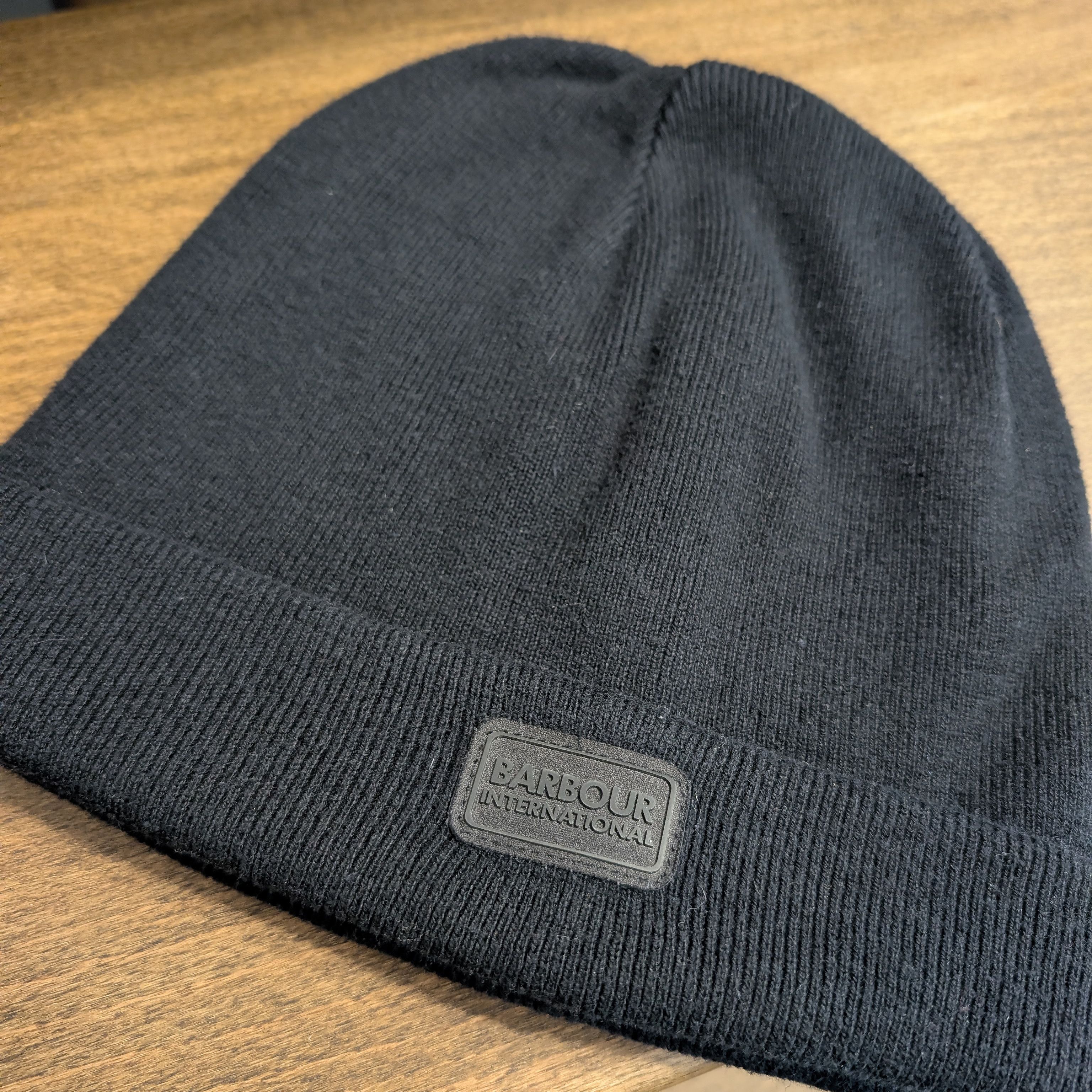 Barbour Barbour International Sensor Knit Beanie Beanie Big Size Size ONE SIZE - 3 Thumbnail
