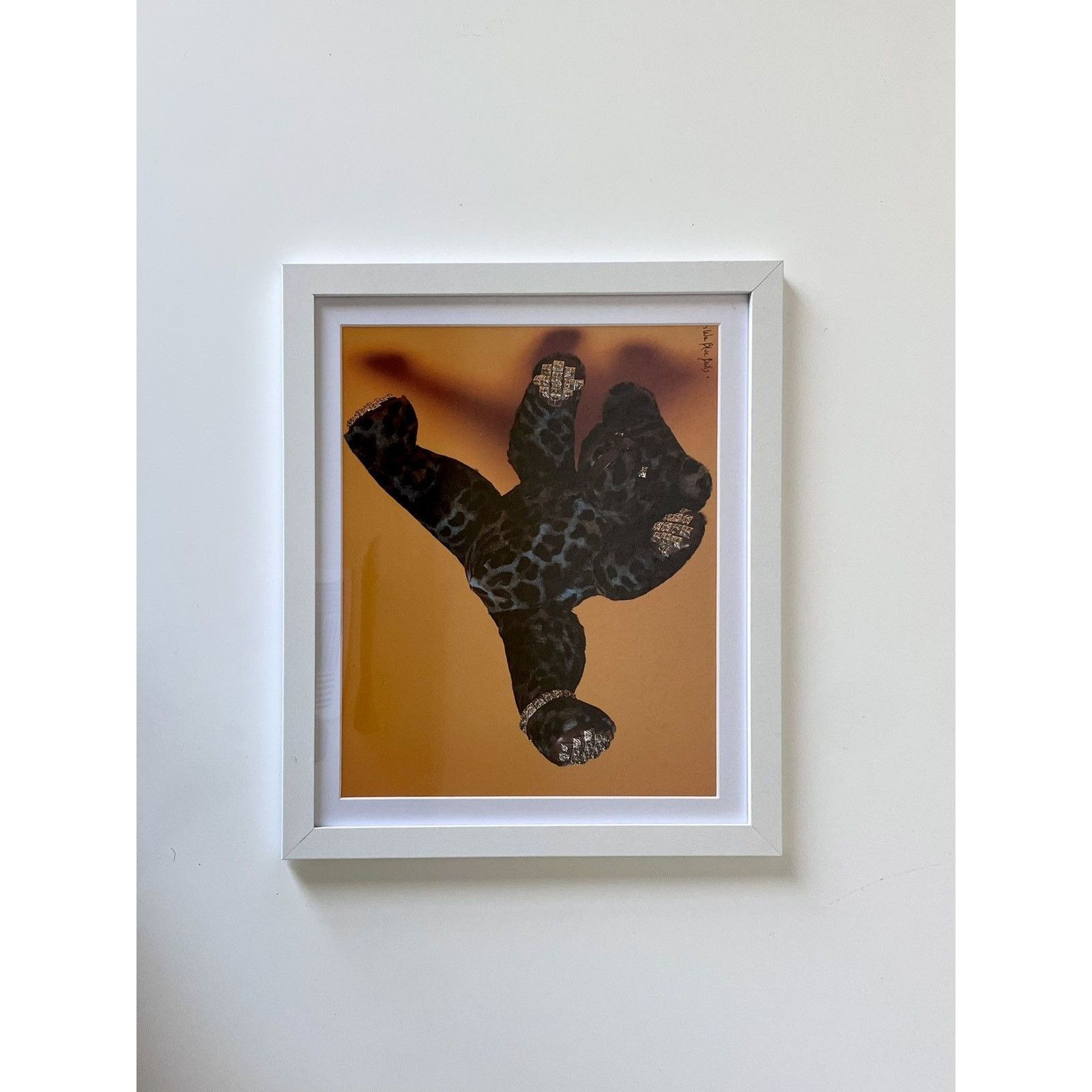 Chrome Hearts × Vintage Chrome Hearts teddy bear 9x11 Framed poster Size ONE SIZE - 1 Thumbnail