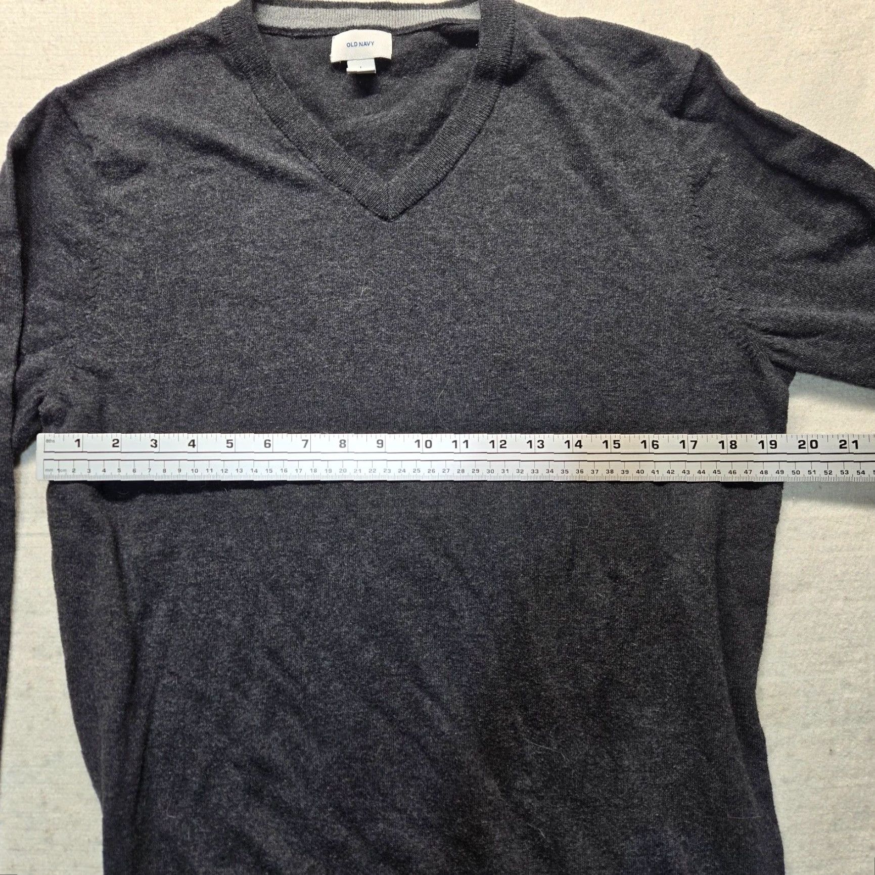 Old Navy VINTAGE Old Navy Gray Crew Neck Cotton Blend Pullover Sweater Adult Large 90s Mens Size US L / EU 52-54 / 3 - 5 Thumbnail