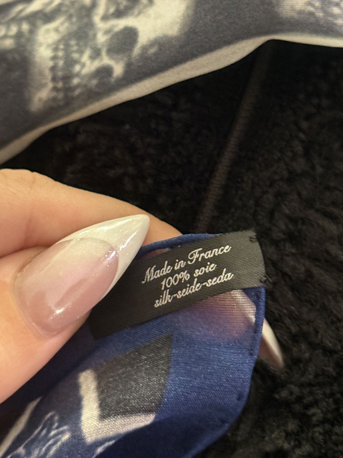 Chrome Hearts x FOTI Silk Scarf