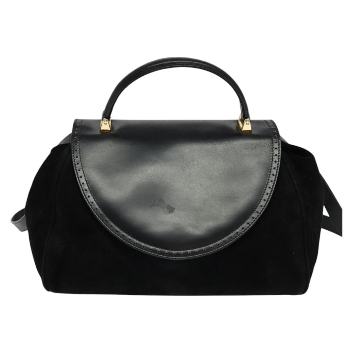 Salvatore Ferragamo Flap Handbag Leather