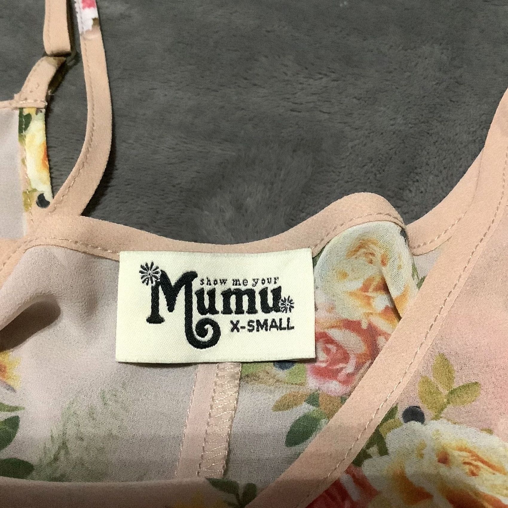Show Me Your MuMu Show Me Your Mumu Womens Pink Floral Tank Top Size XS Size XS / US 0-2 / IT 36-38 - 2 Thumbnail