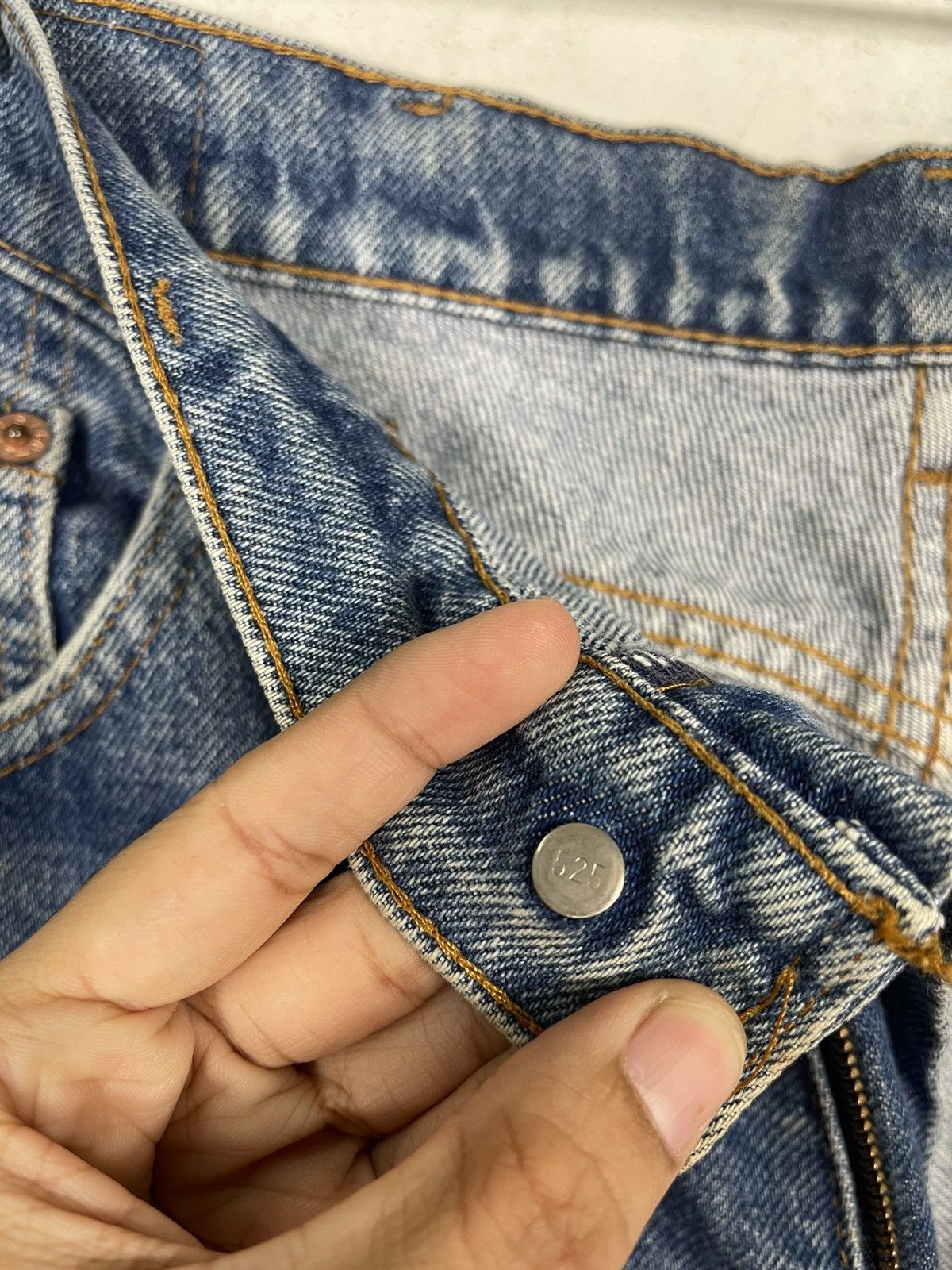 Levi's × Levi's Vintage Clothing Vintage Levis 525 Mudwash Made In Usa Zipper Fly Jeans Size US 33 - 10 Thumbnail
