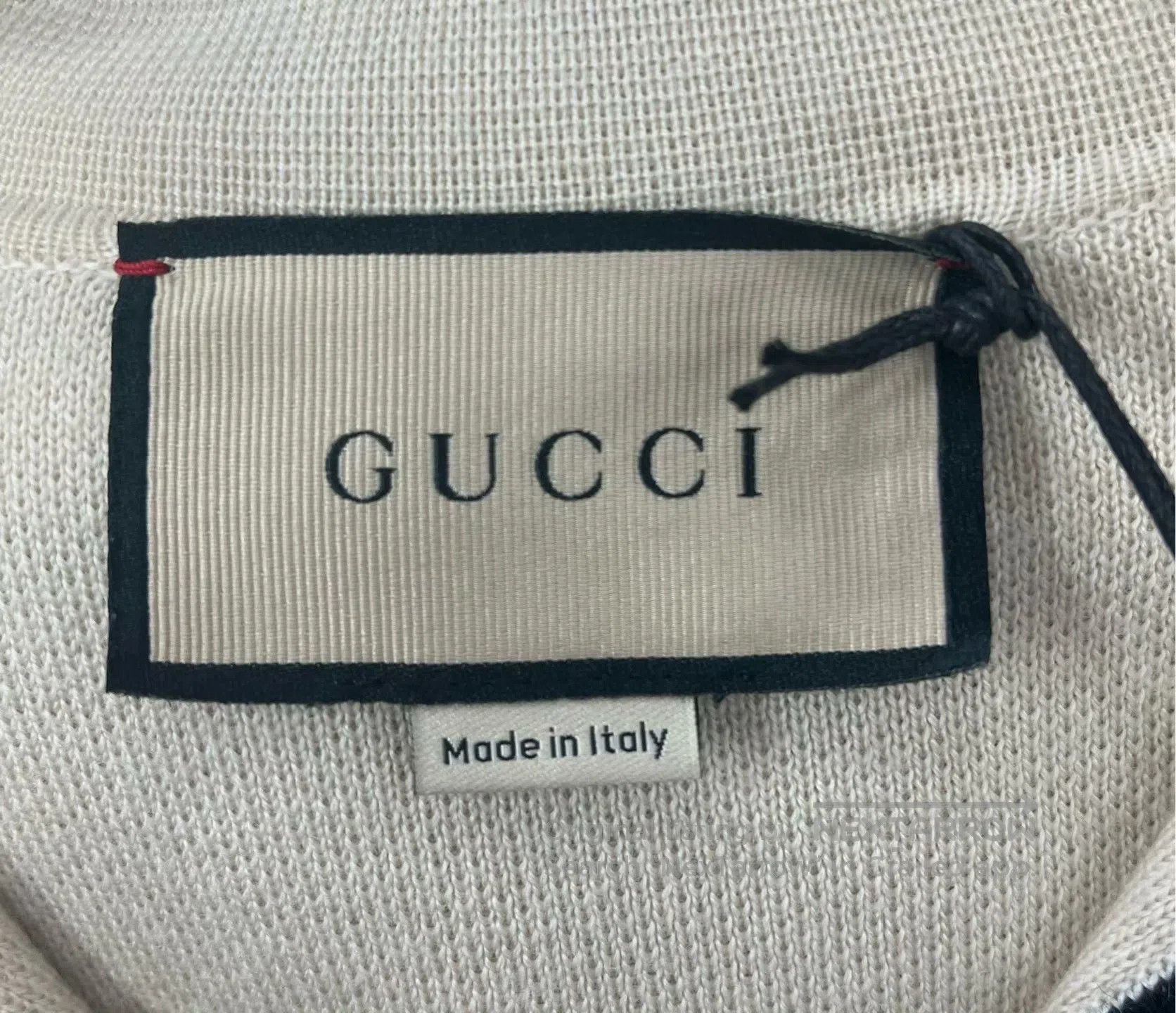 Gucci Guicci Ivory White and Black Striped Horsebit Knit Dress| Size XS / US 0-2 / IT 36-38 - 3 Thumbnail