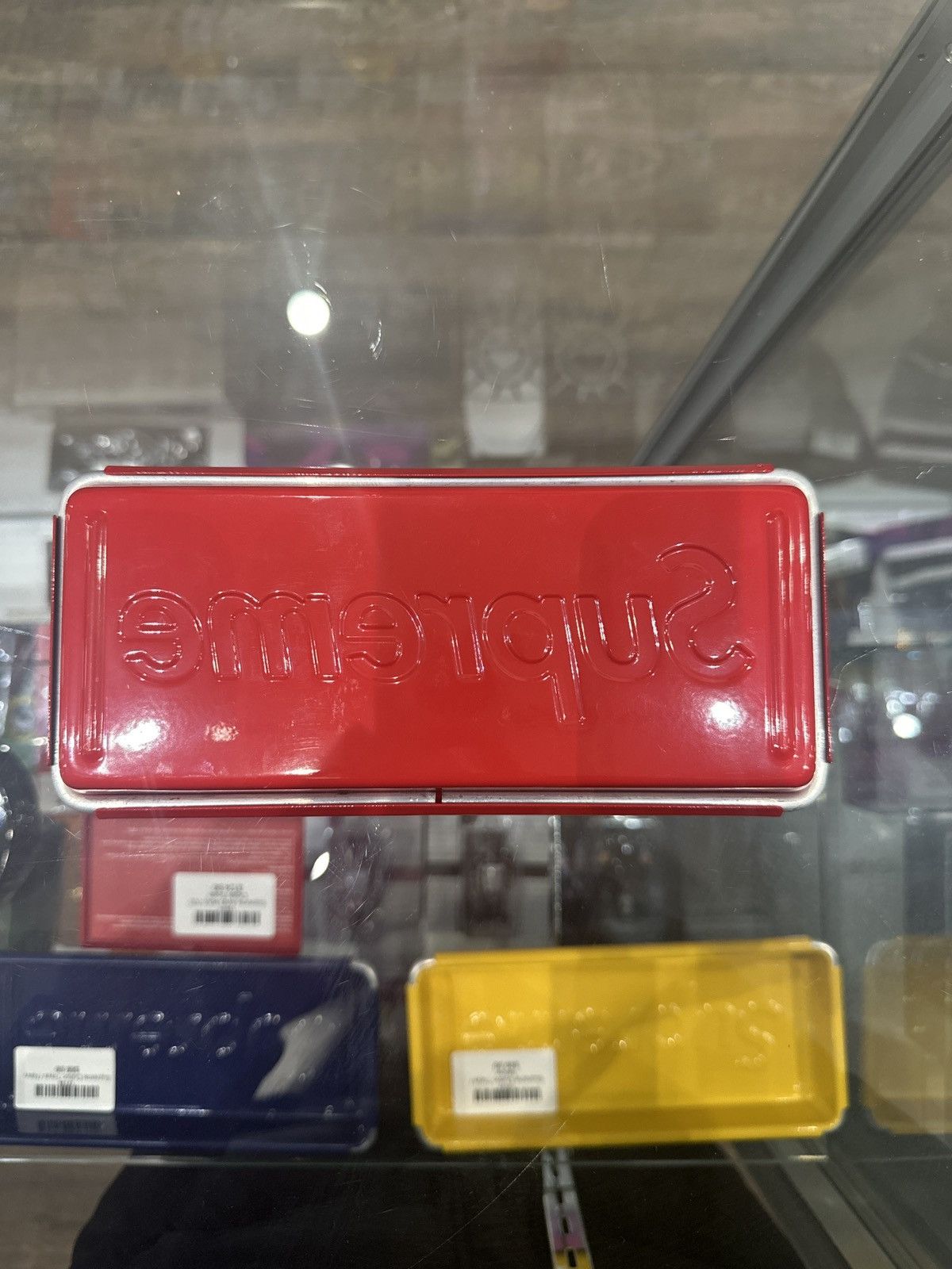 Supreme Supreme Dulton Tray Red Size ONE SIZE - 2 Thumbnail
