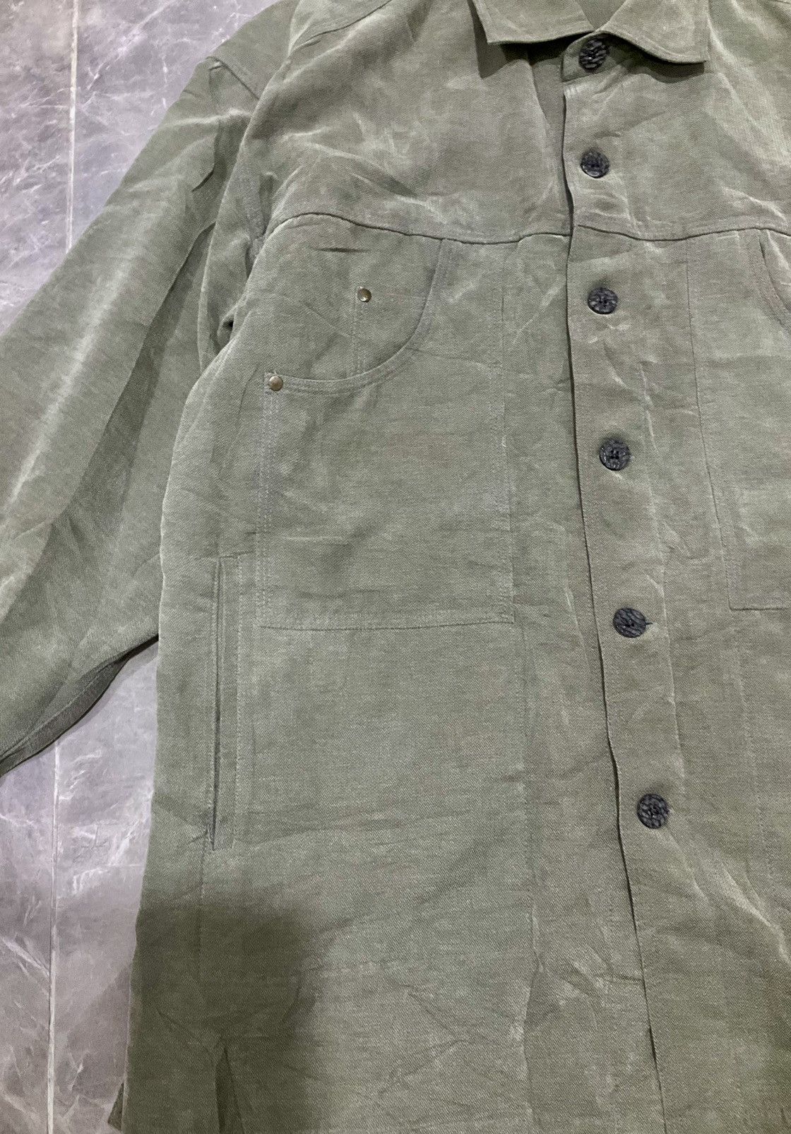 Other Big Pocket Detail Button Closure Chore Jacket Size US L / EU 52-54 / 3 - 2 Thumbnail