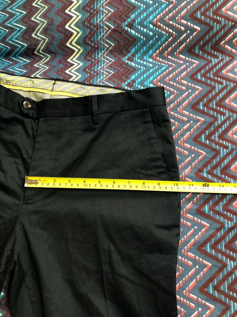 Etro × Vintage Vintage Etro Milano Striped Trouser Pant Size US 34 / EU 50 - 12 Thumbnail