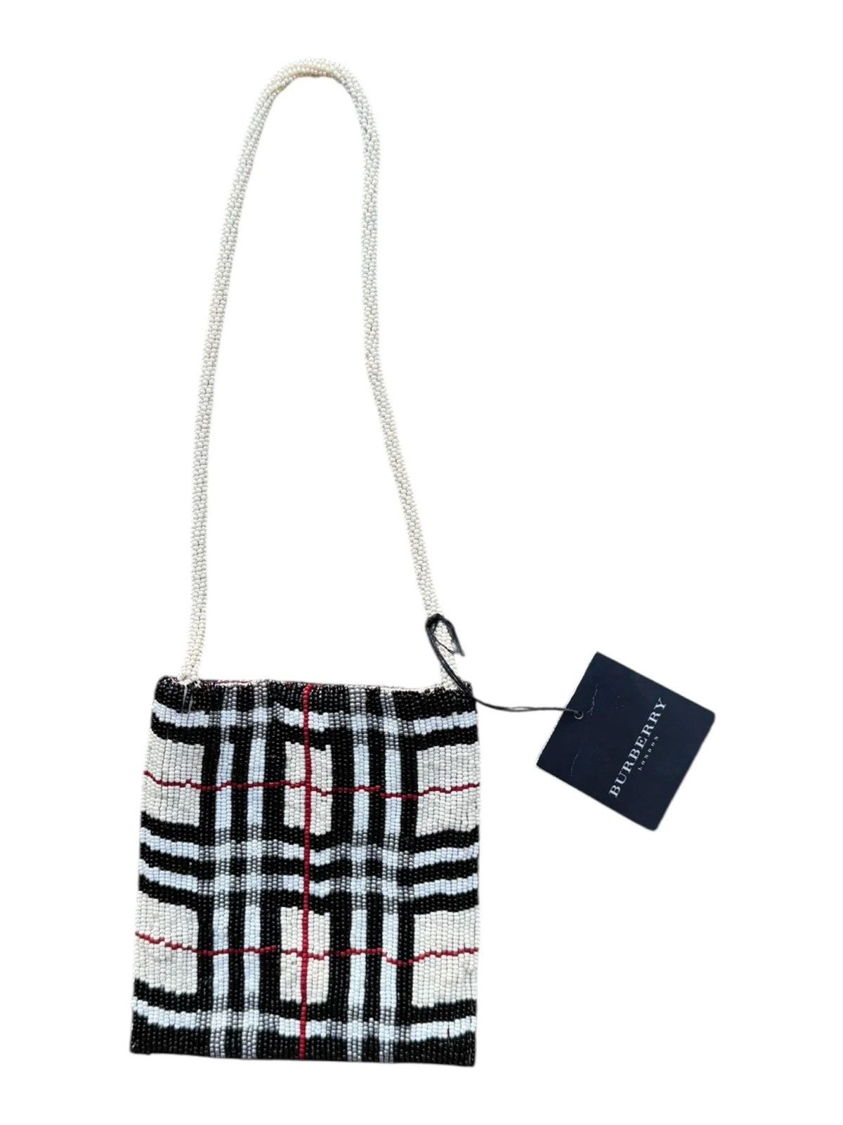Burberry Burberry Beaded Nova Check Mini Bag Size ONE SIZE - 2 Thumbnail