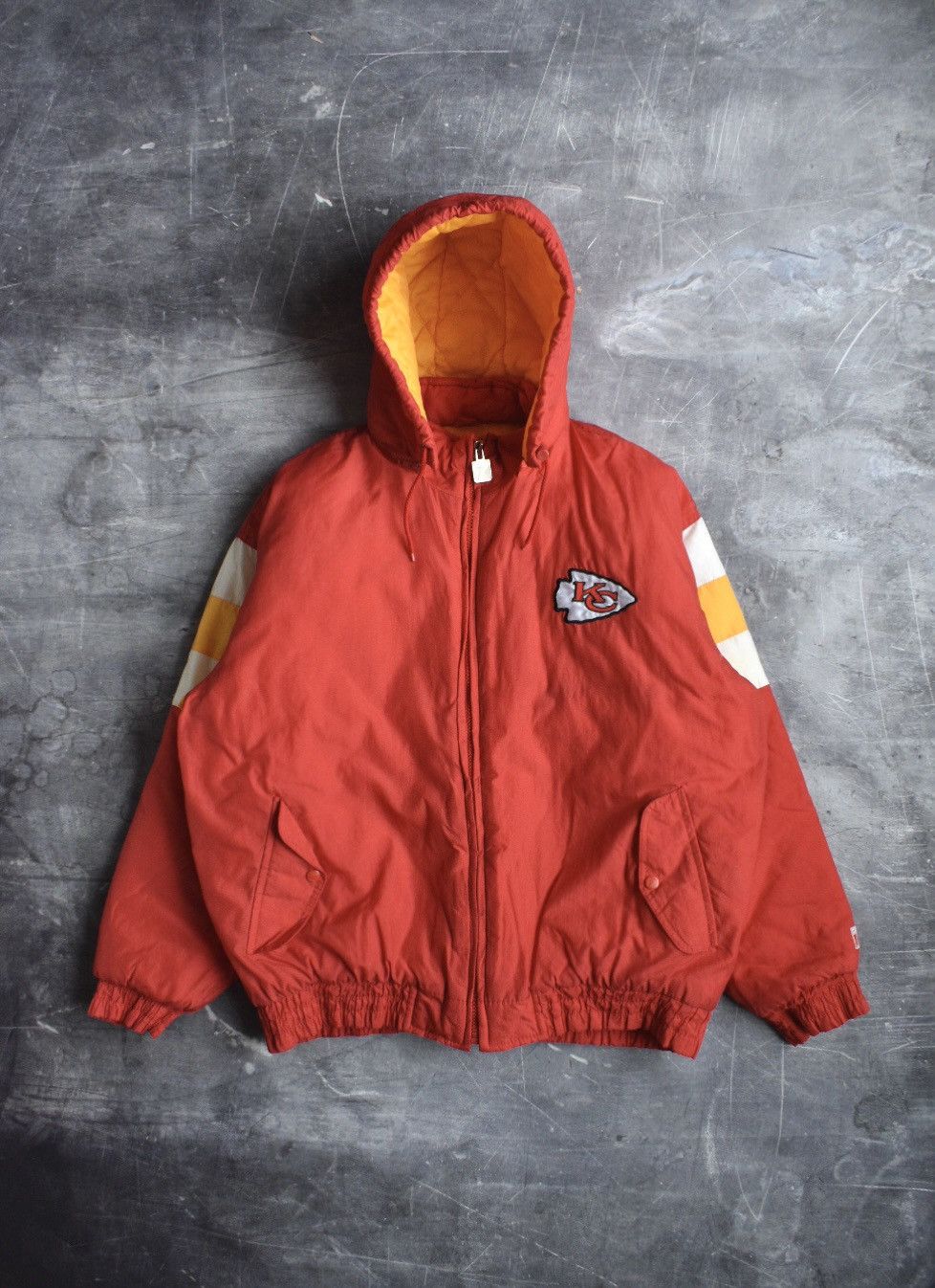 image of Logo 7 x Nfl Vintage Kansas City Chiefs Nfl Logo7 Jacket (Xl) in Red, Men's