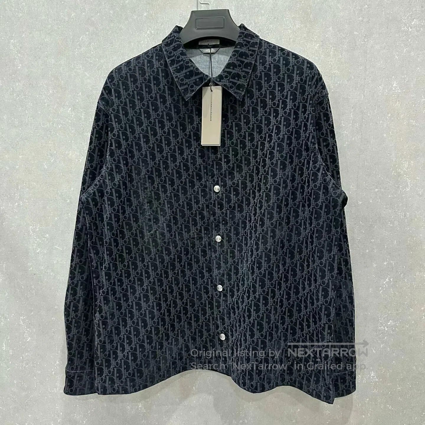 Dior Dior Full Logo Long Sleeve Shirt. Size US L / EU 52-54 / 3 - 1 Thumbnail