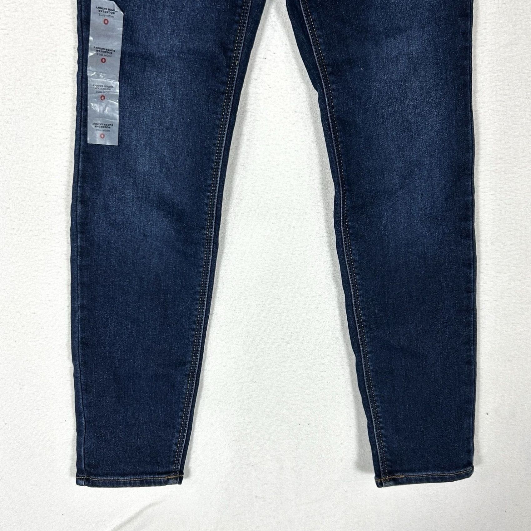 Old Navy Old Navy Jeans Women's 0 High Rise Skinny 5-Pocket Denim Blue Pockets Stretch Size 25" / US 0 / IT 36 - 3 Thumbnail
