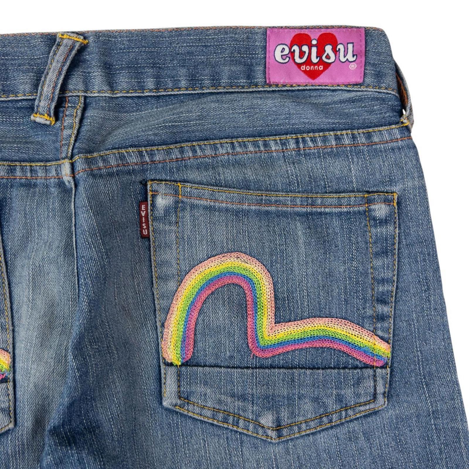 Evisu Vintage Evisu Donna Double Gull Denim Jeans Size W31 Size 31" - 6 Thumbnail