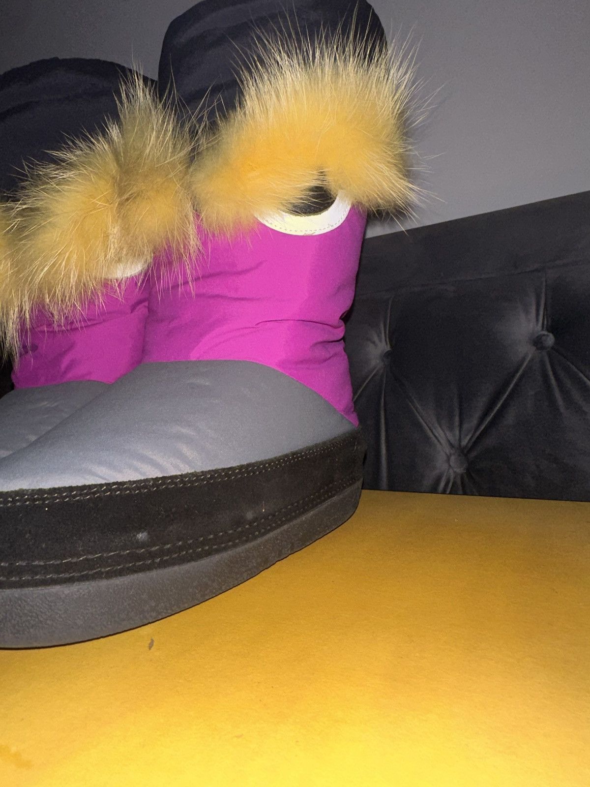 Fendi Fur Monster Moonboot Size US 5 / IT 35 - 3 Thumbnail
