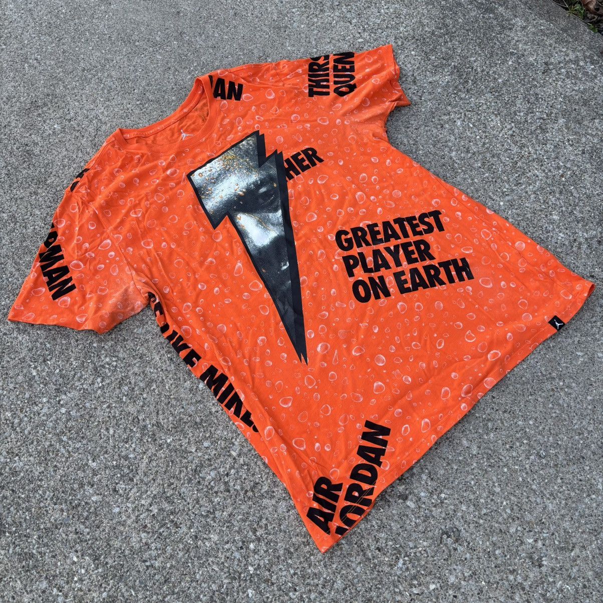 Jordan Brand Size XL-Gatorade X Air Jordan Logo All Over Print USED Size US XL / EU 56 / 4 - 4 Thumbnail