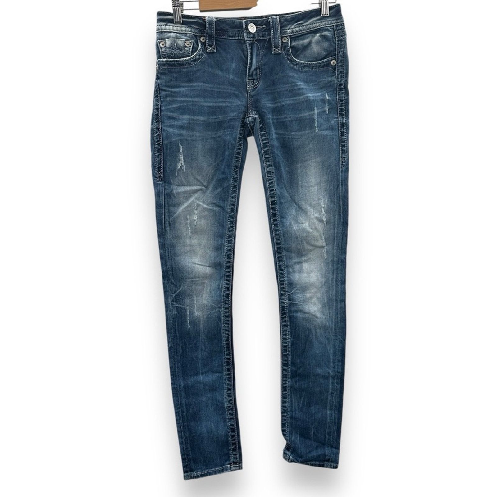 Rock Revival Alivia Skinny Jeans good