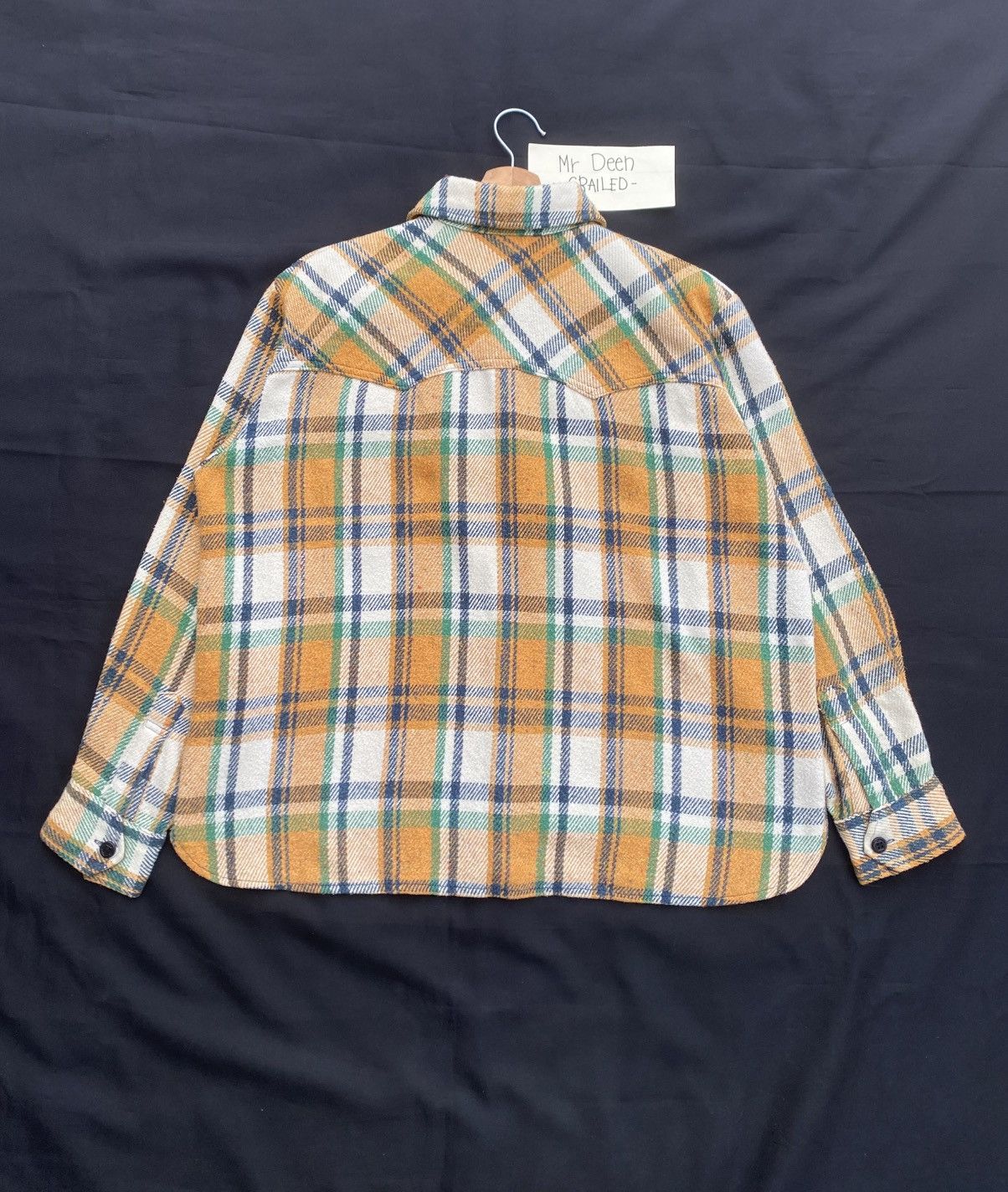 Bape × Vintage Rare Vintage BAPE Checkered Flannel Buttons Shirt Size US M / EU 48-50 / 2 - 25 Thumbnail